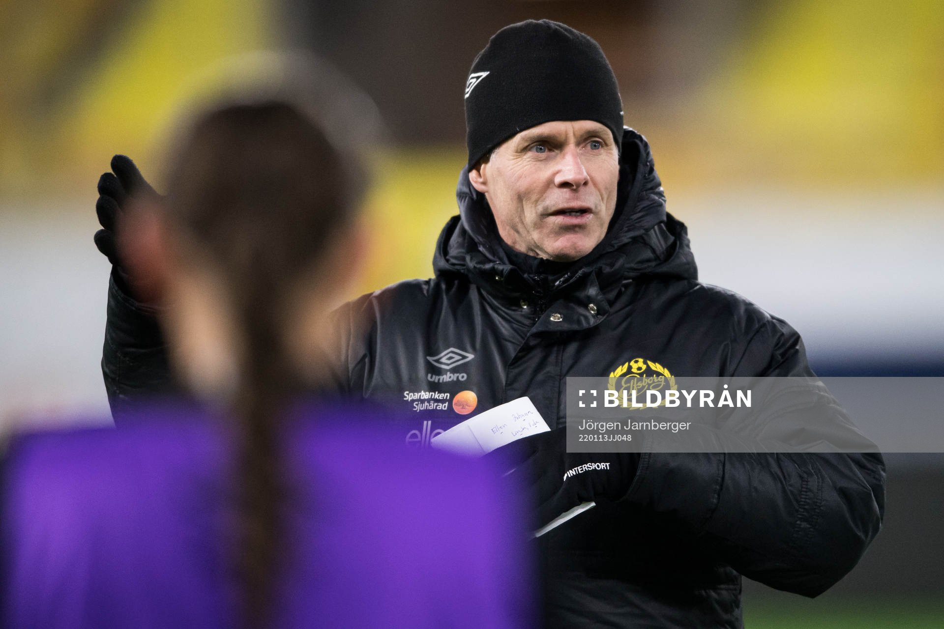 Tränare Joakim Carlsson