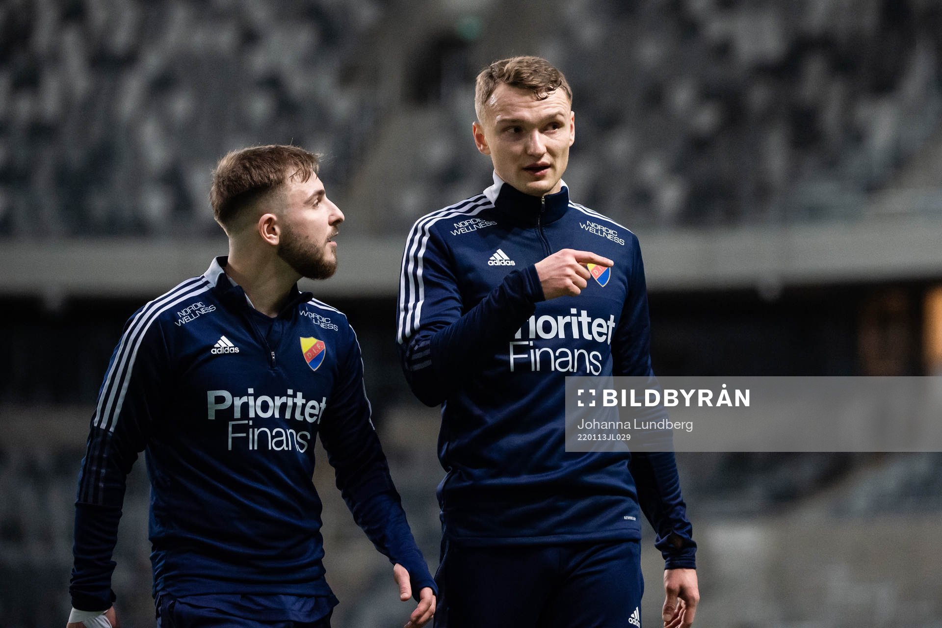 Albion Ademi och Piotr Johansson