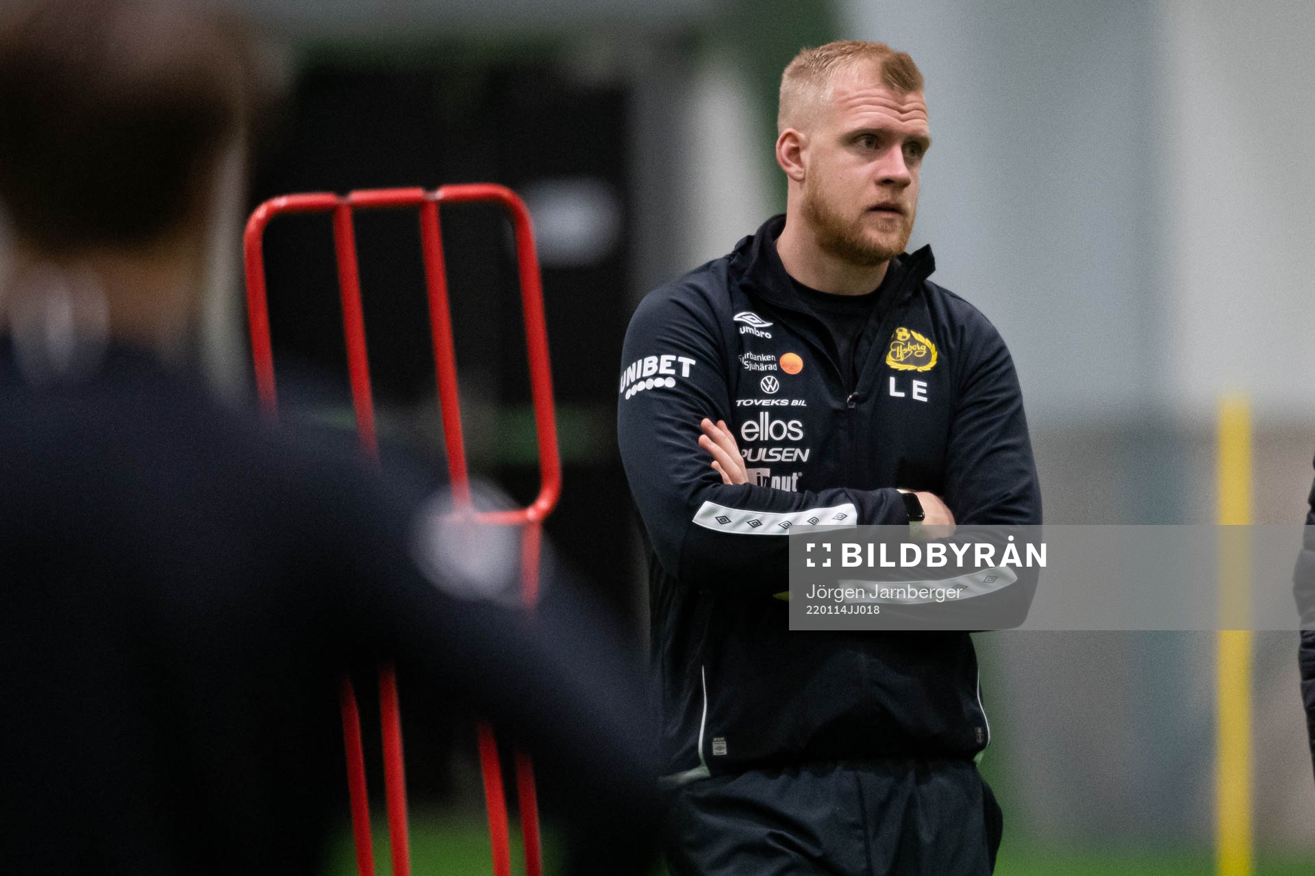 Målvaktstränare Linus Eriksson