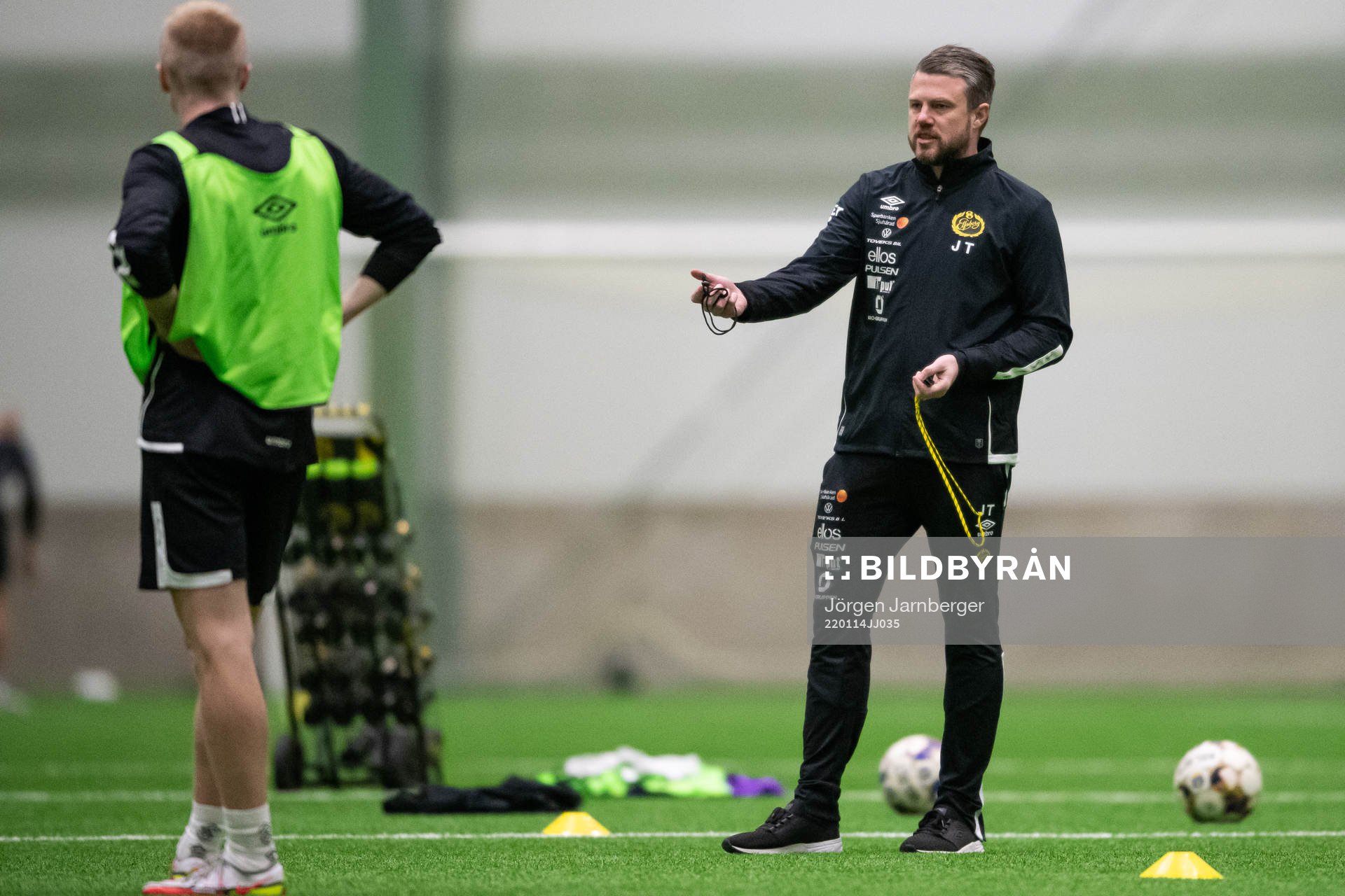 Manager Jimmy Thelin