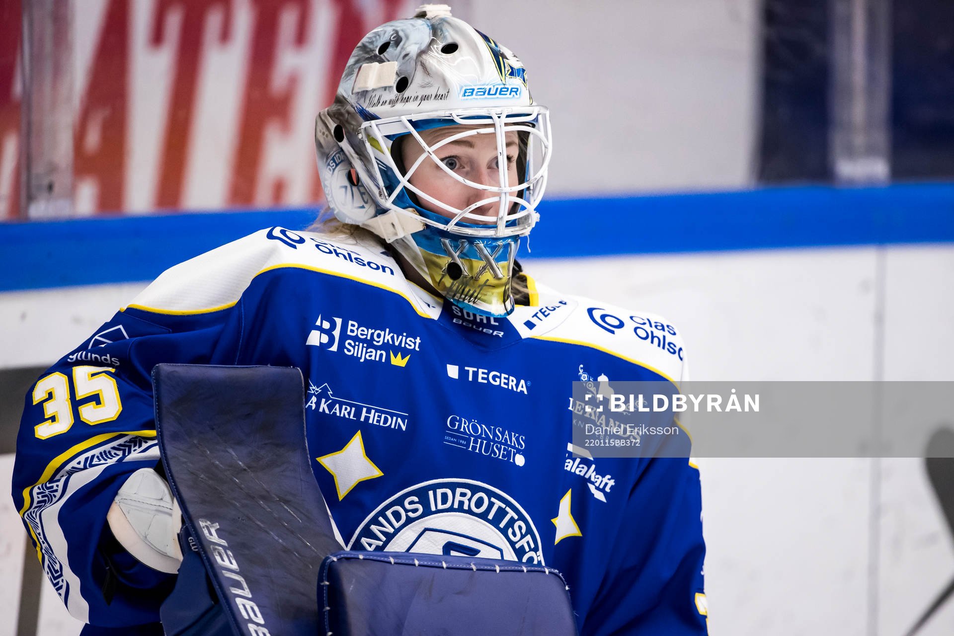 Leksands målvakt Jule Flötgen