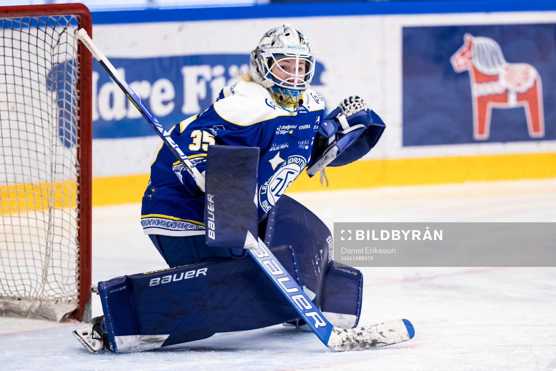 Leksands målvakt Jule Flötgen