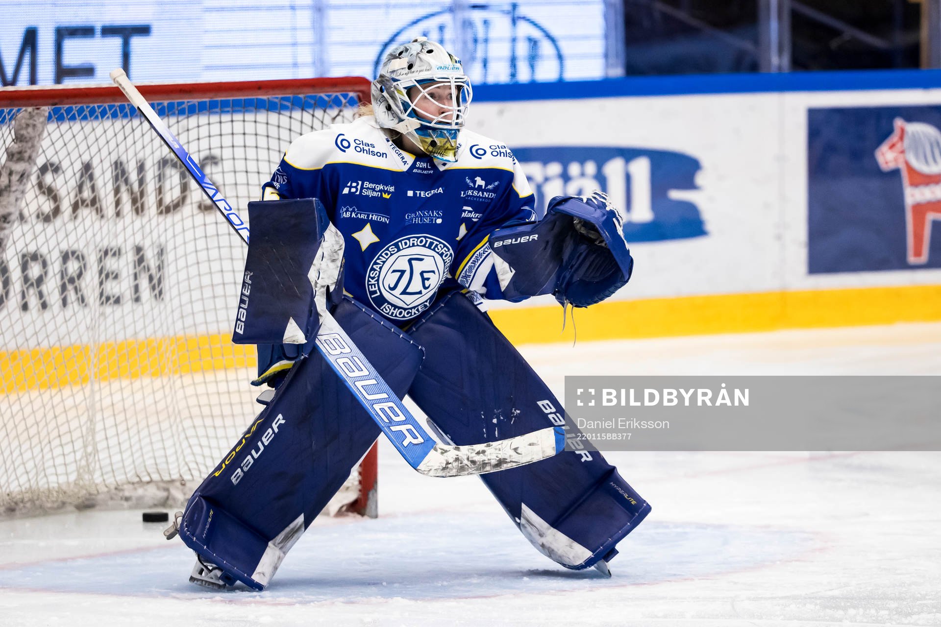 Leksands målvakt Jule Flötgen