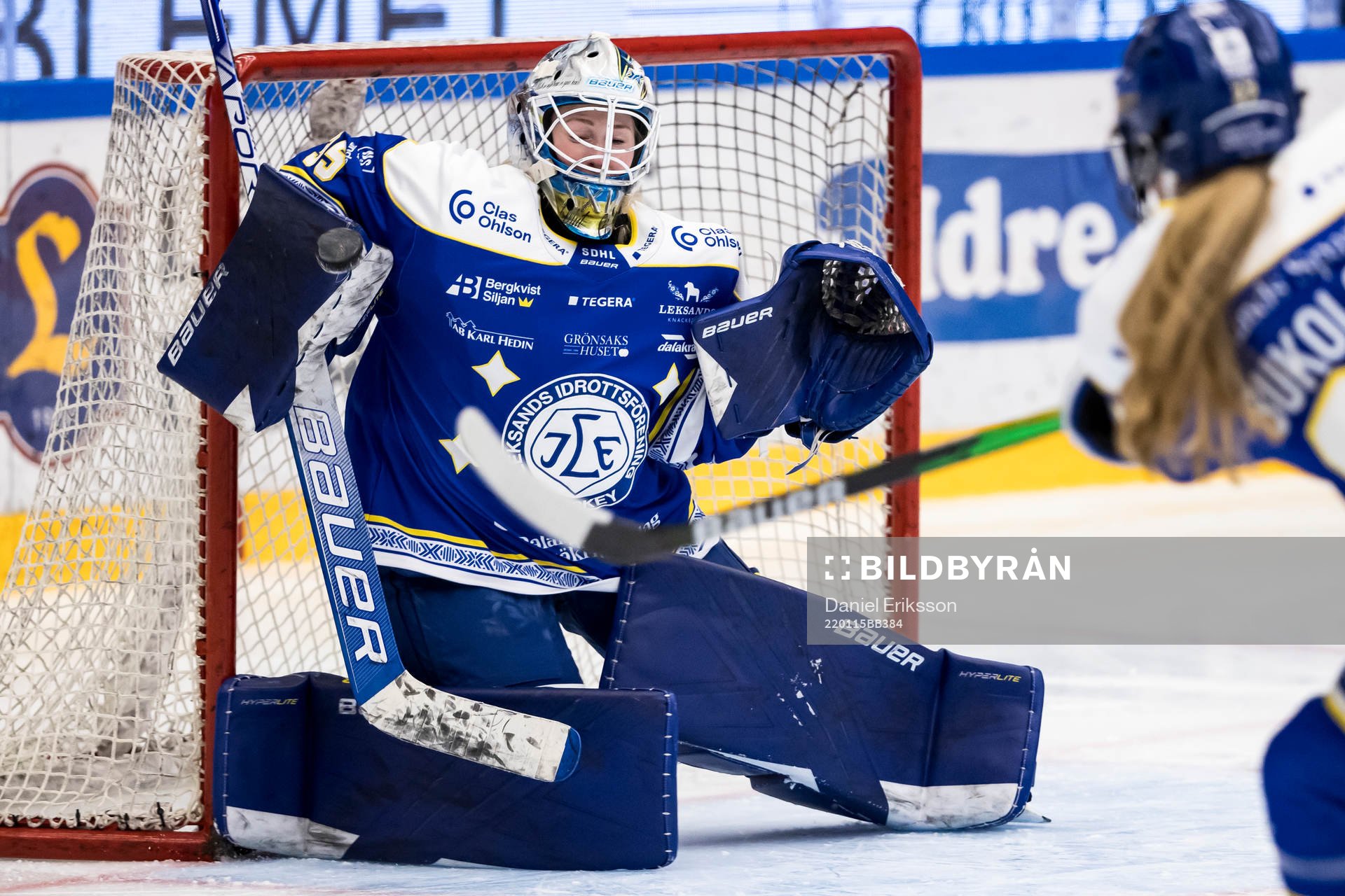 Leksands målvakt Jule Flötgen