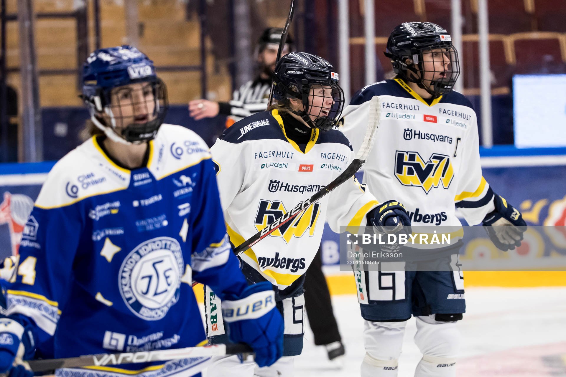 HV71s Felizia Wikner-Zienkiewicz jubel