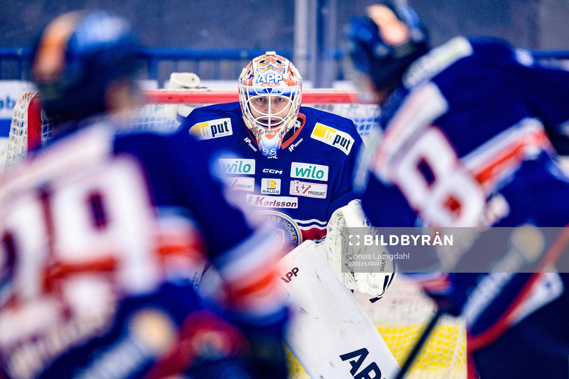 Växjös målvakt Janis Kalnins