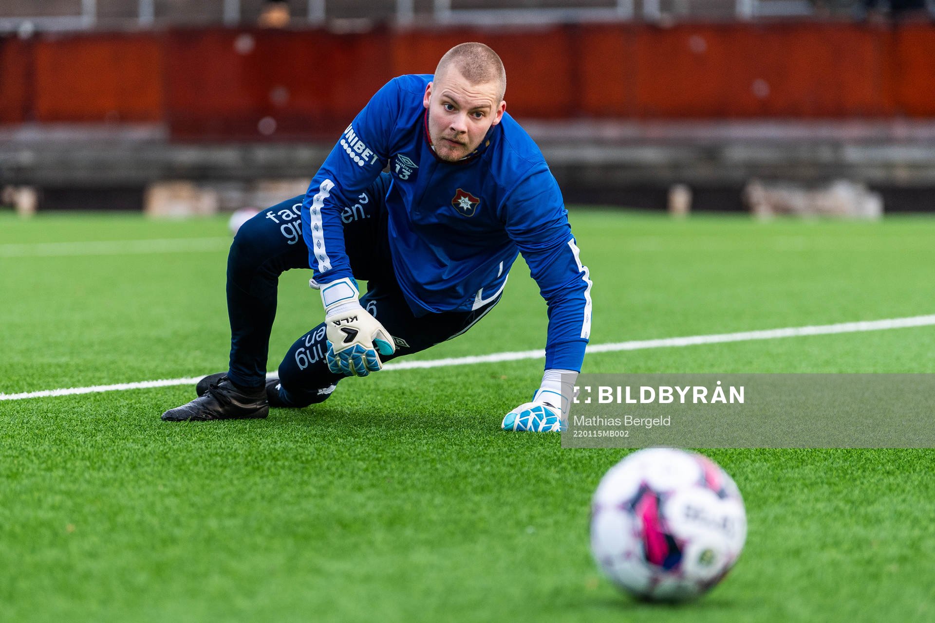 Målvakt Robin Wallinder