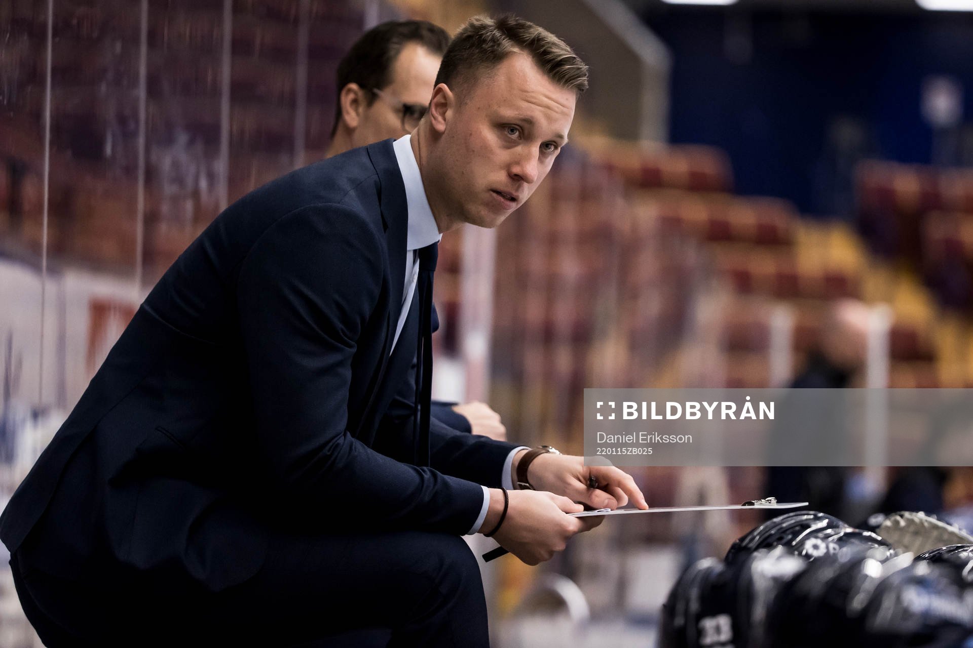HV71s tränare Joakim Engström
