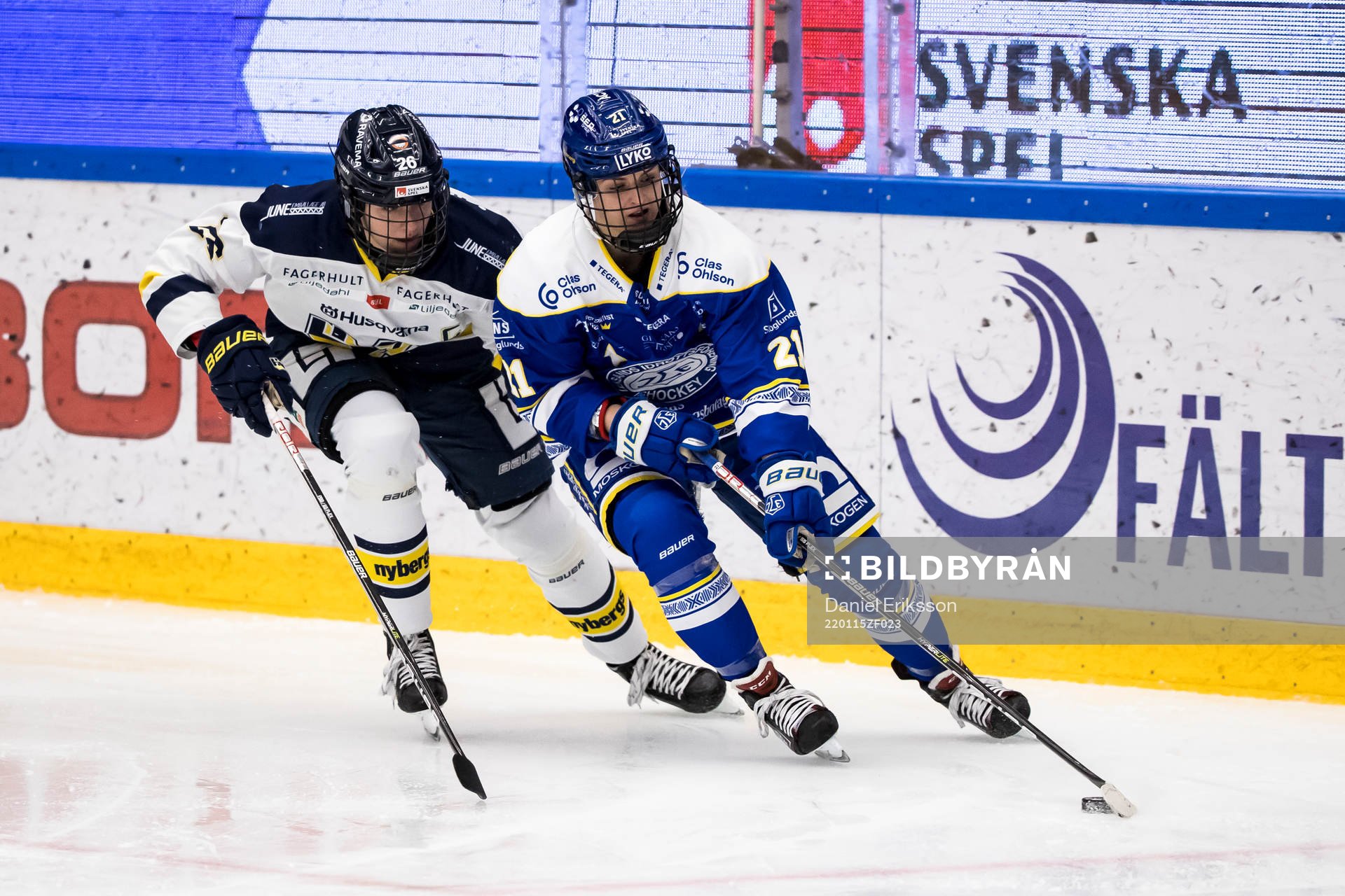 HV71s Hanna Olsson och Leksands Tereza Vanisova