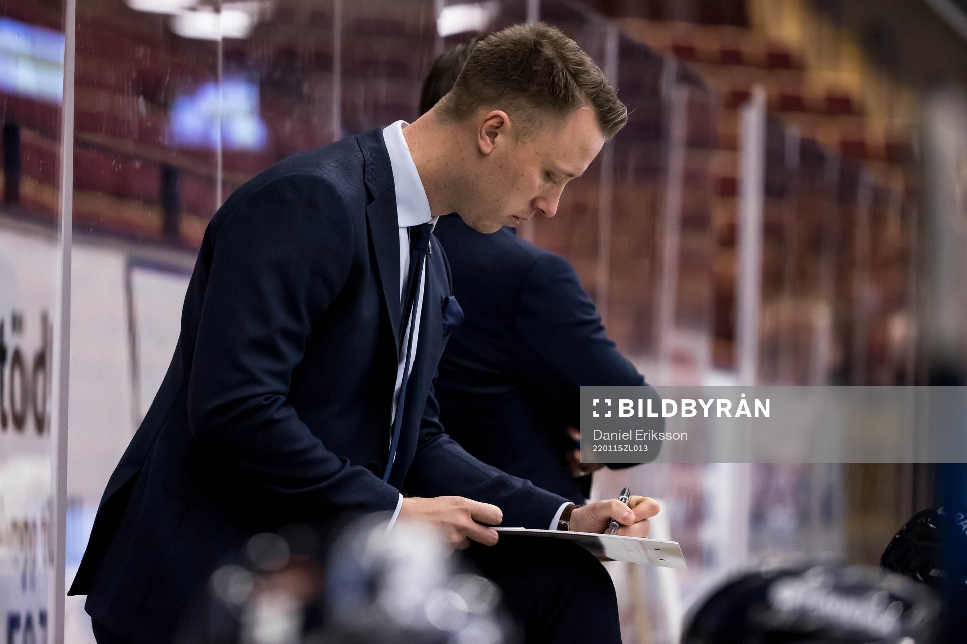 HV71s tränare Joakim Engström