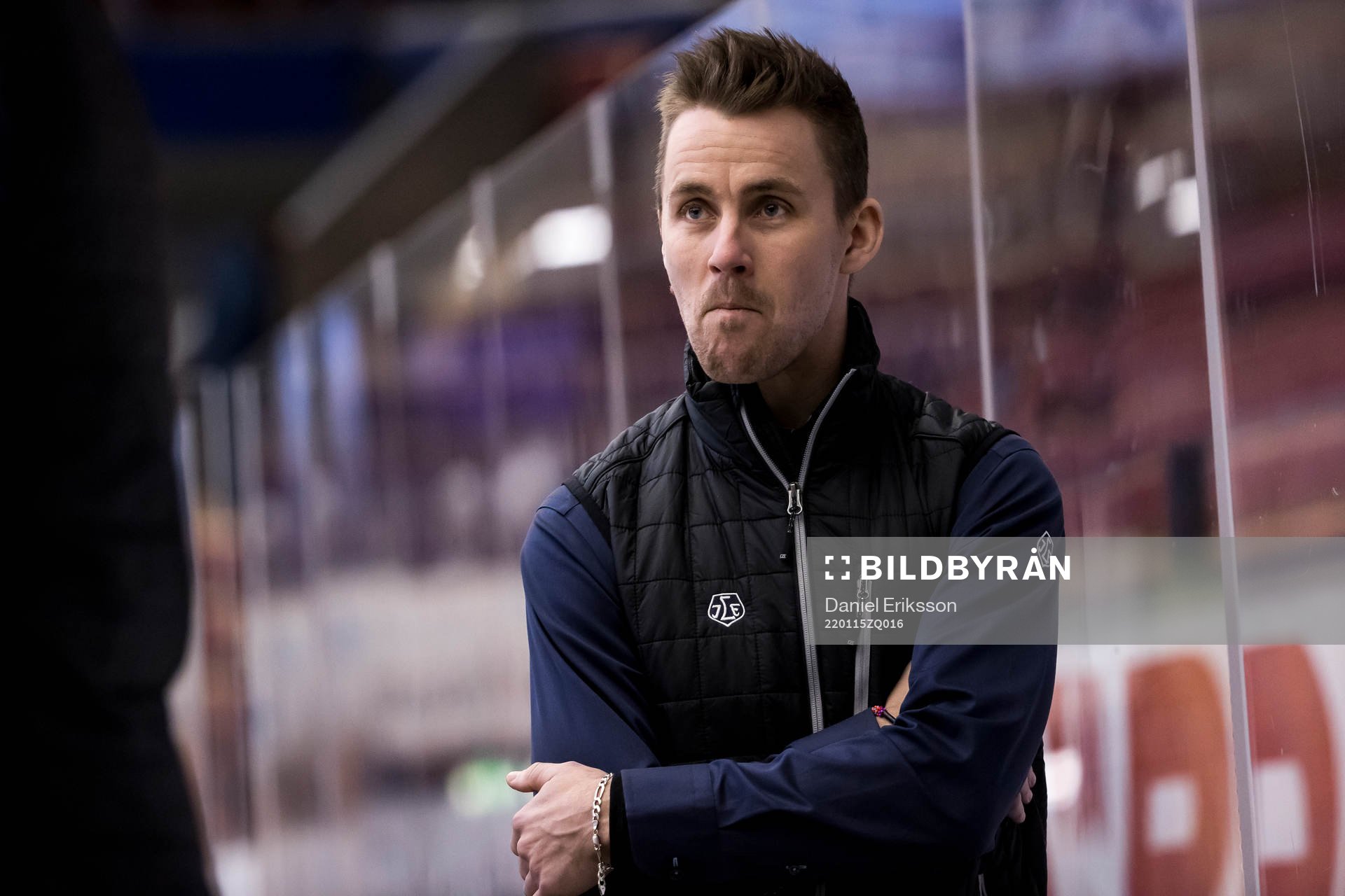 Leksands tränare Mathias Olsson