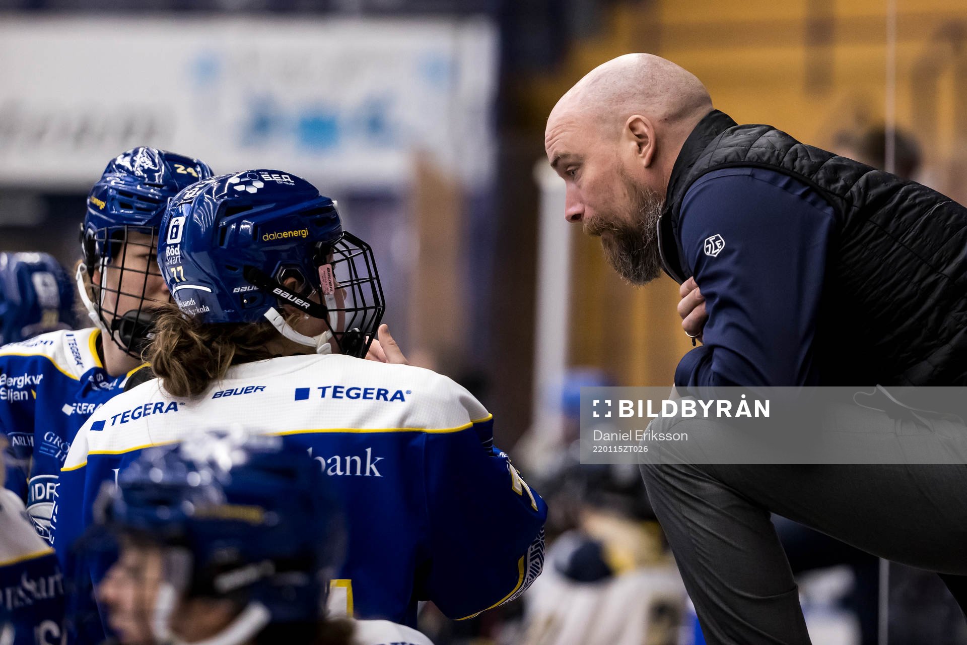 Leksands assisterande tränare Mattias Blomstrand