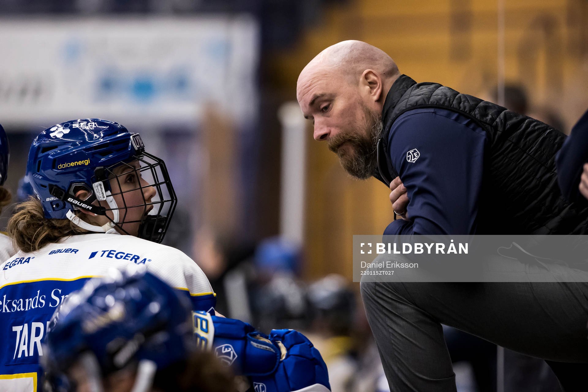 Leksands assisterande tränare Mattias Blomstrand