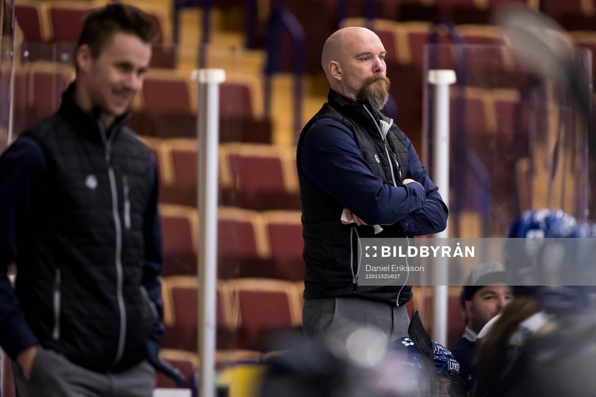 Leksands assisterande tränare Mattias Blomstrand