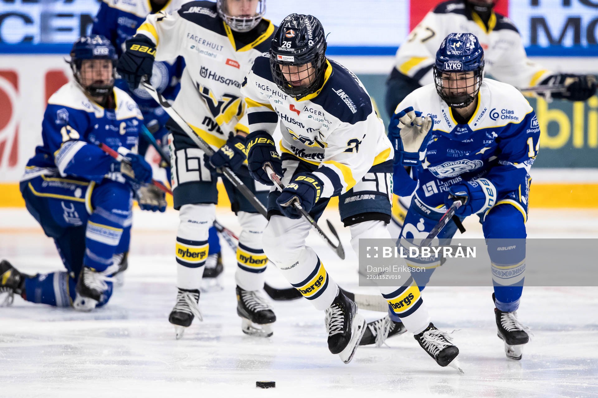 HV71s Hanna Olsson och Leksands Payge Pena