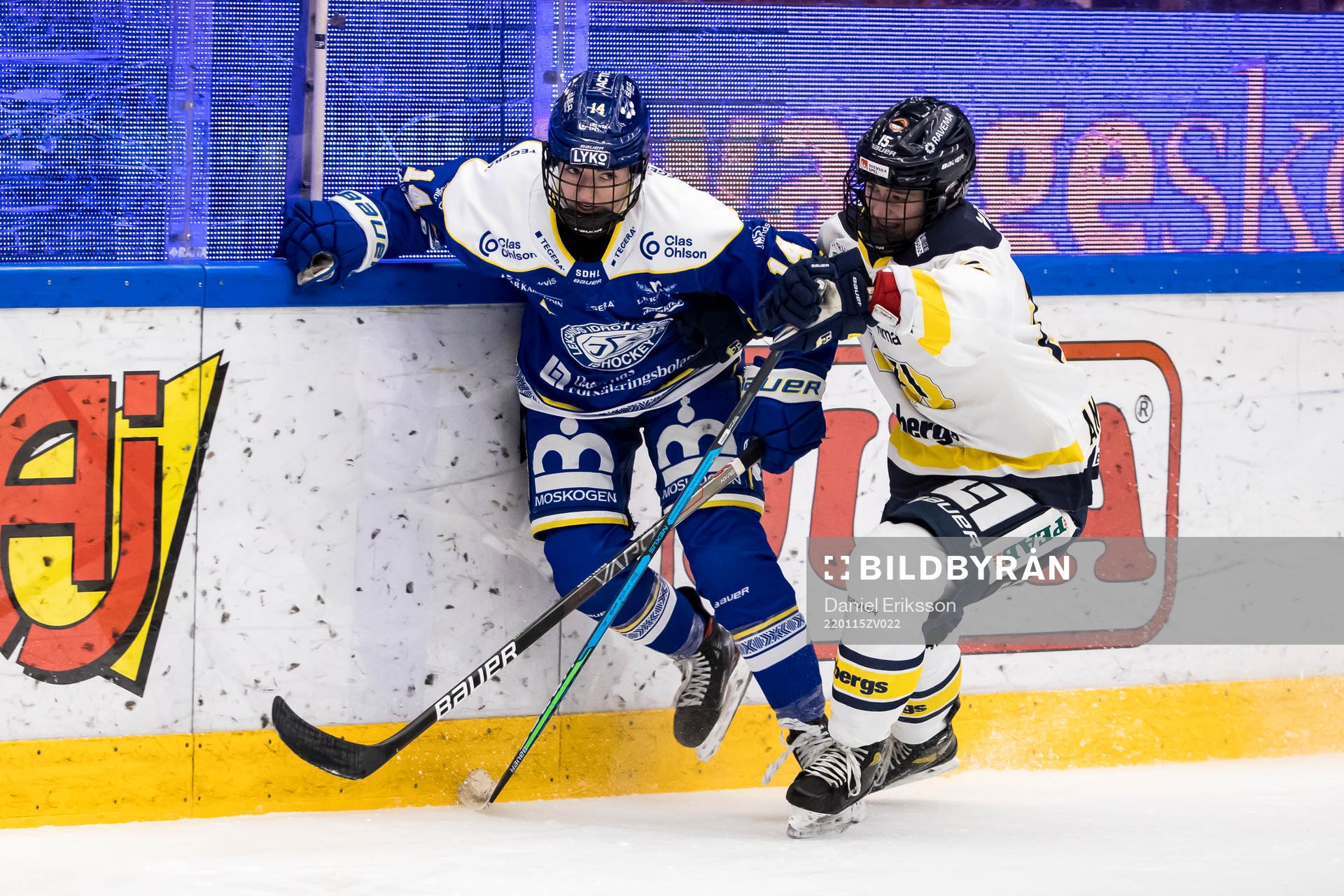 Leksands Payge Pena och HV71s Linnea Andersson