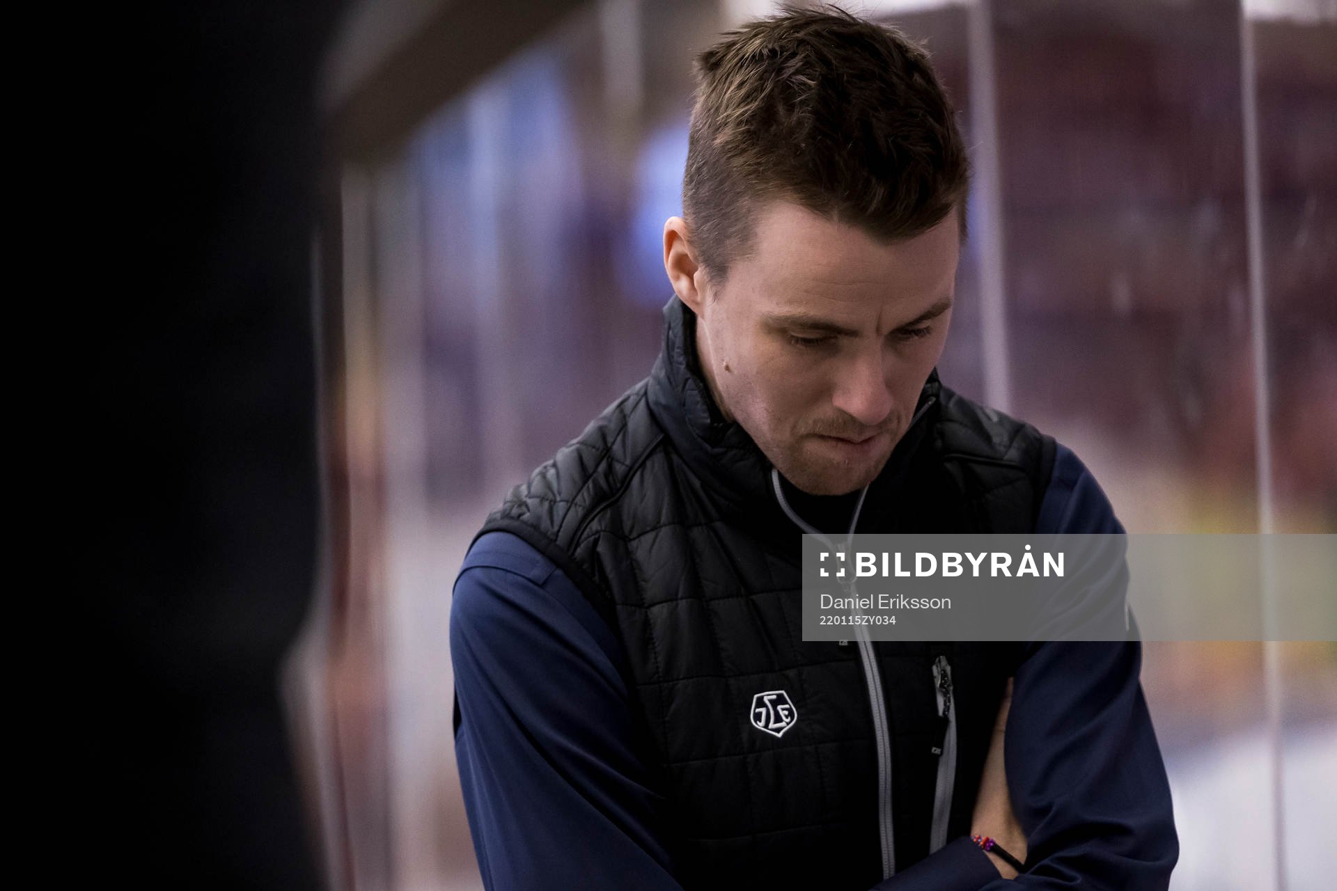 Leksands tränare Mathias Olsson