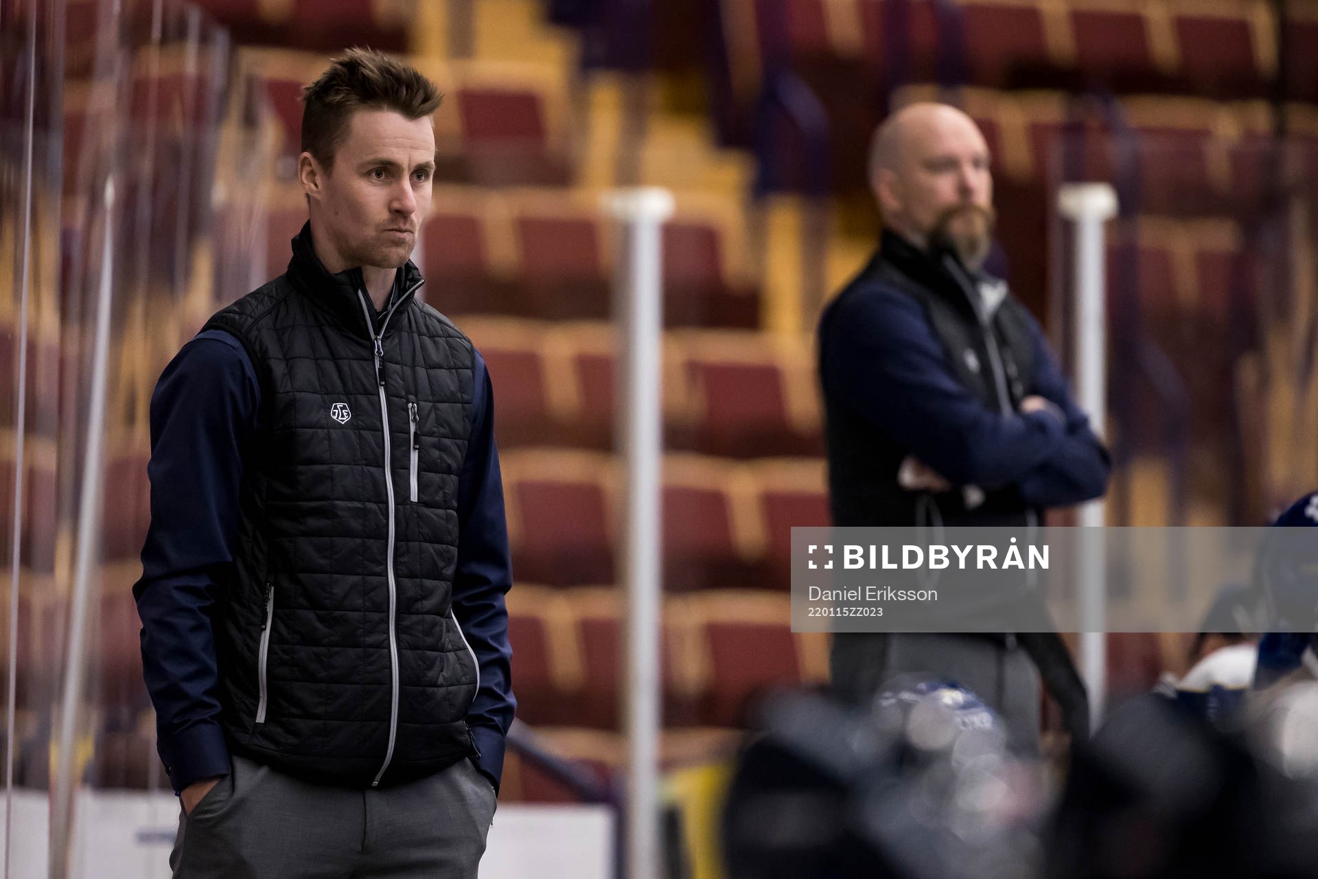Leksands tränare Mathias Olsson