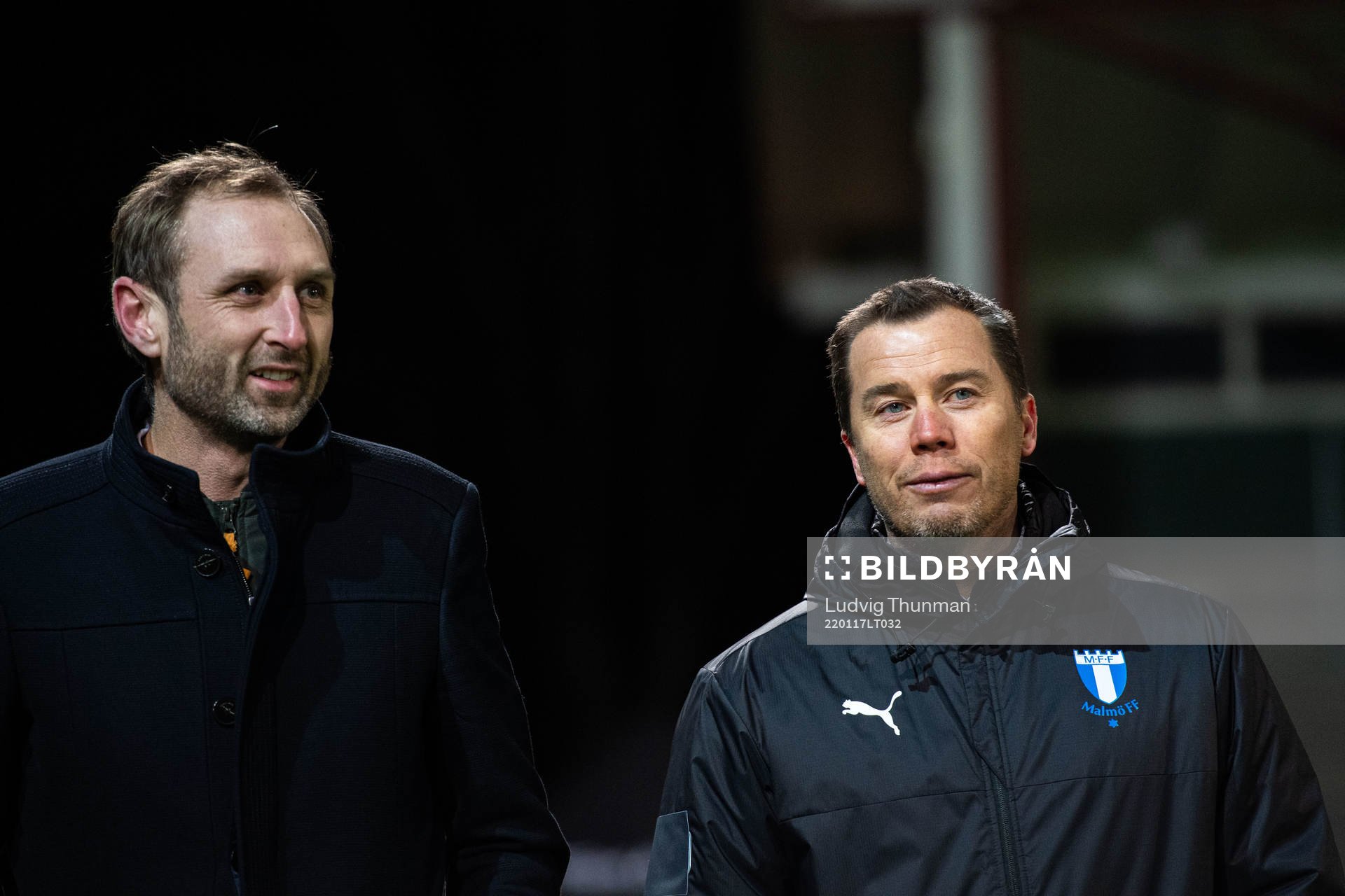 Sportchef Andreas Georgson och Daniel Andersson, head of
