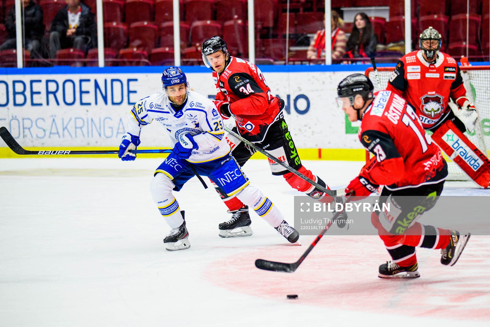 Leksands Carter Camper och Malmö Redhawks Carl Söderberg