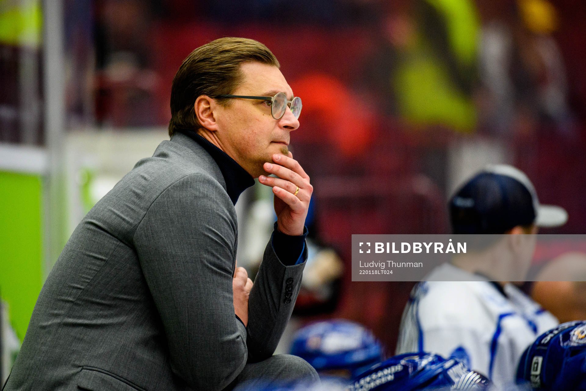 Leksands tränare Björn Hellkvist