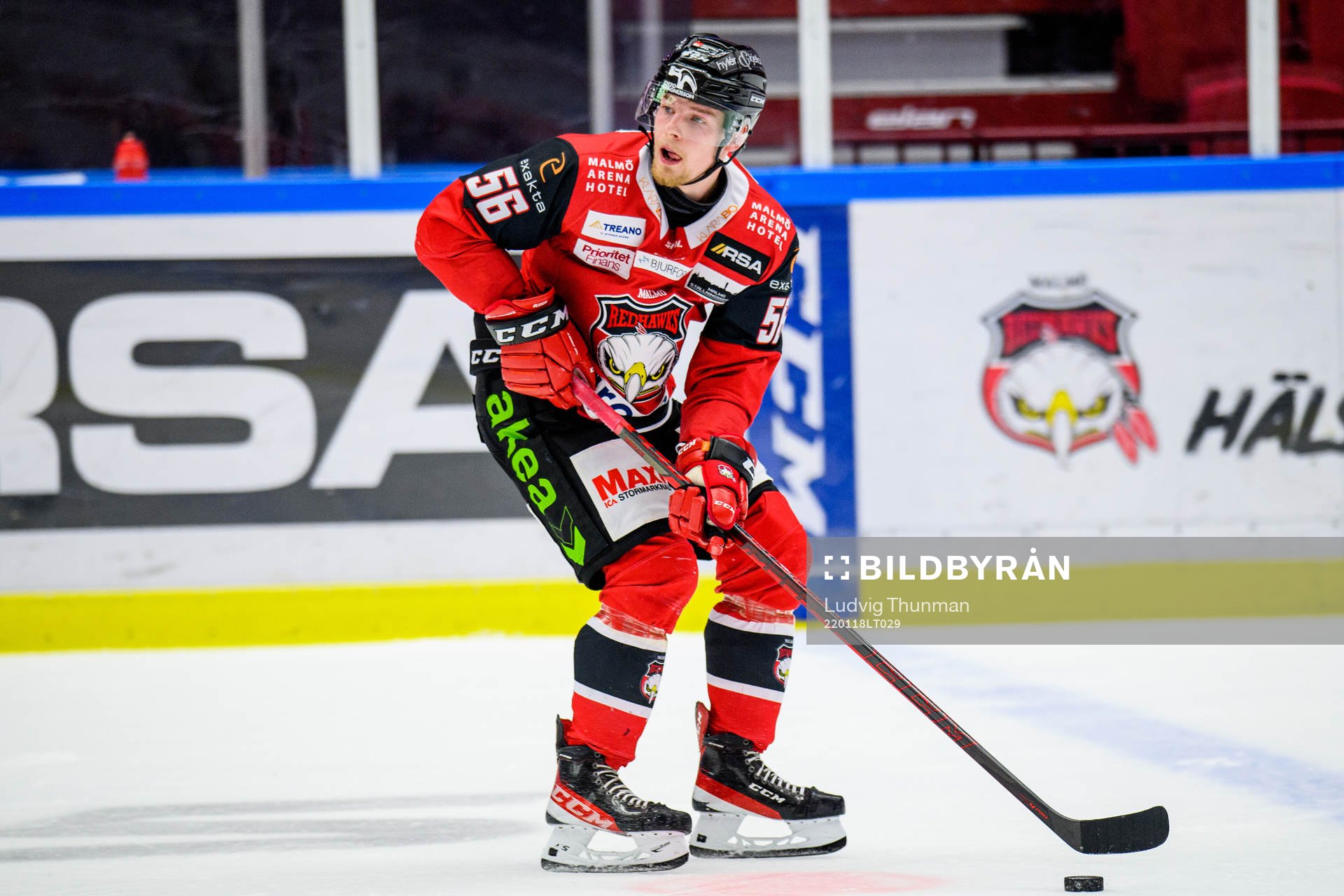 Malmö Redhawks Anton Olsson