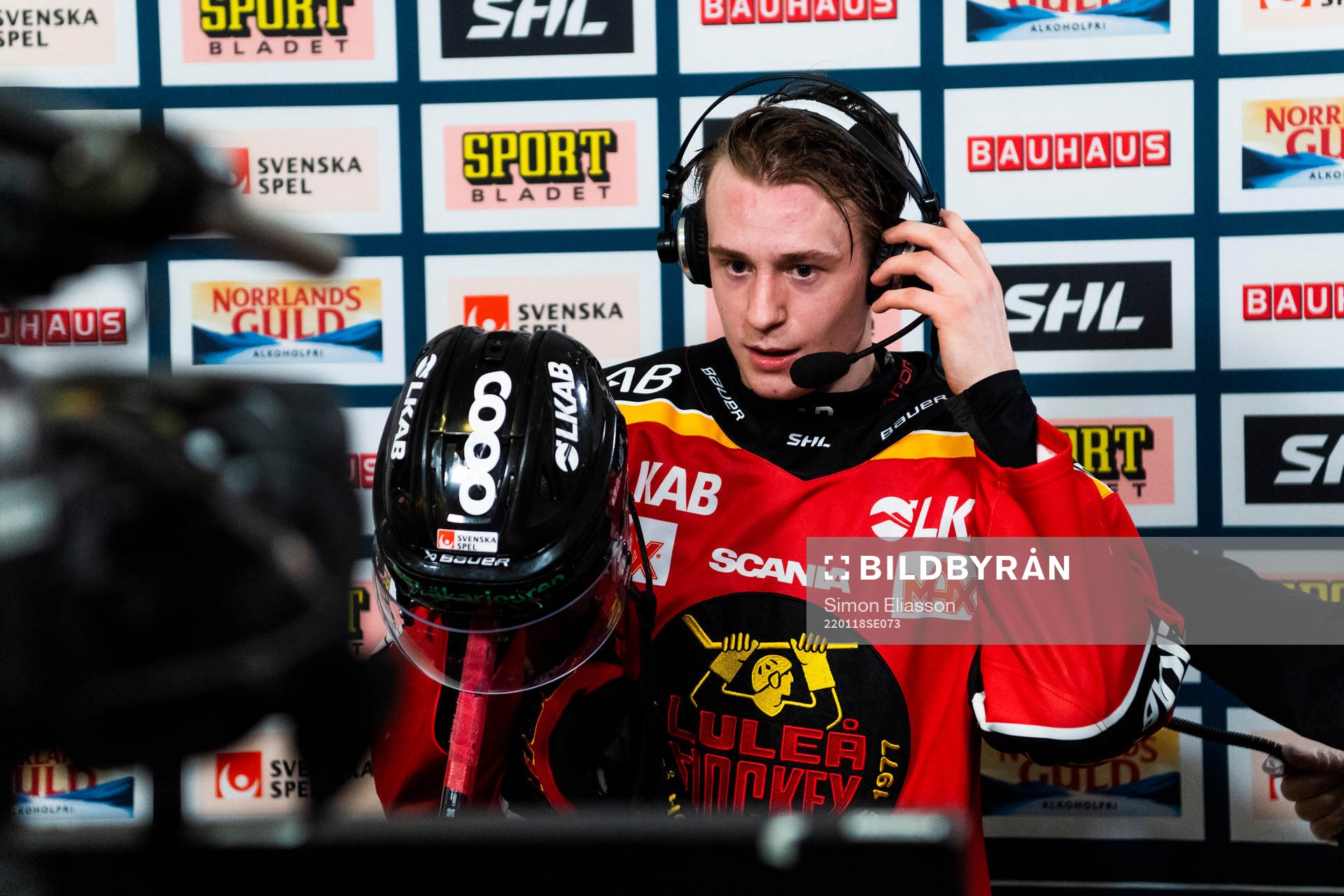 Luleås Pontus Andreasson