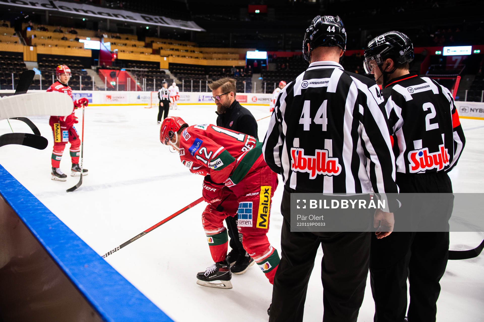 Modos Oscar Pettersson har ont