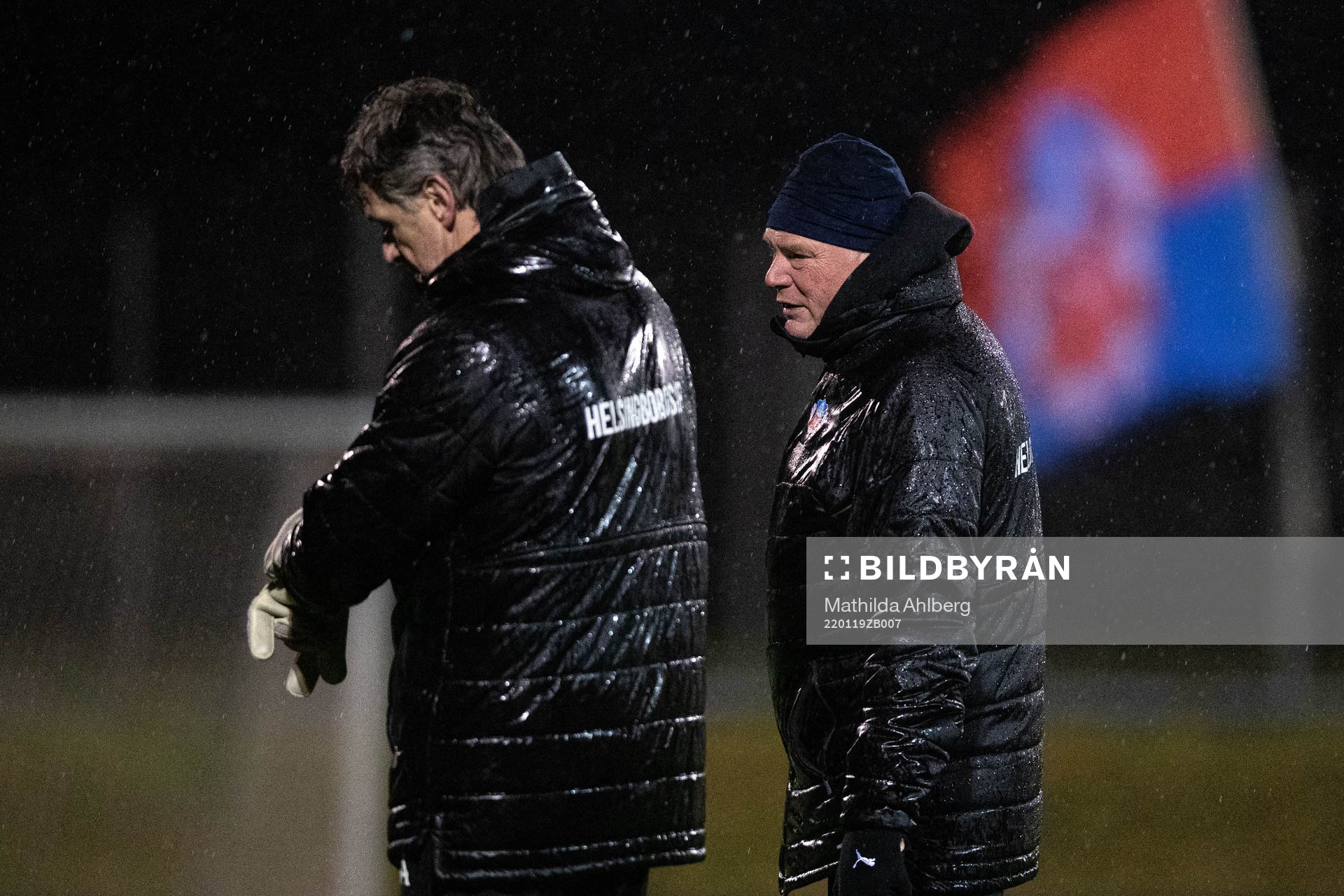 Målvaktstränare Sven Andersson och tränare Jörgen