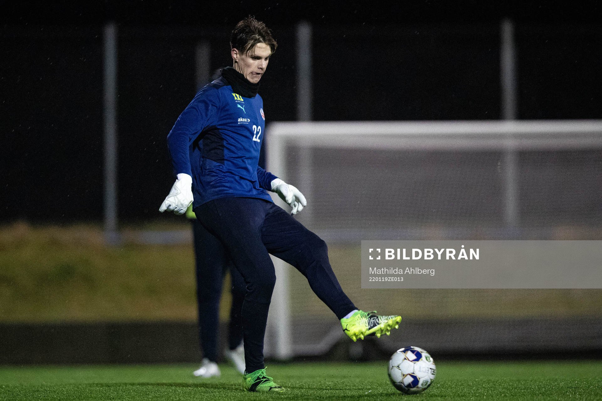 Målvakt Nils Arvidsson