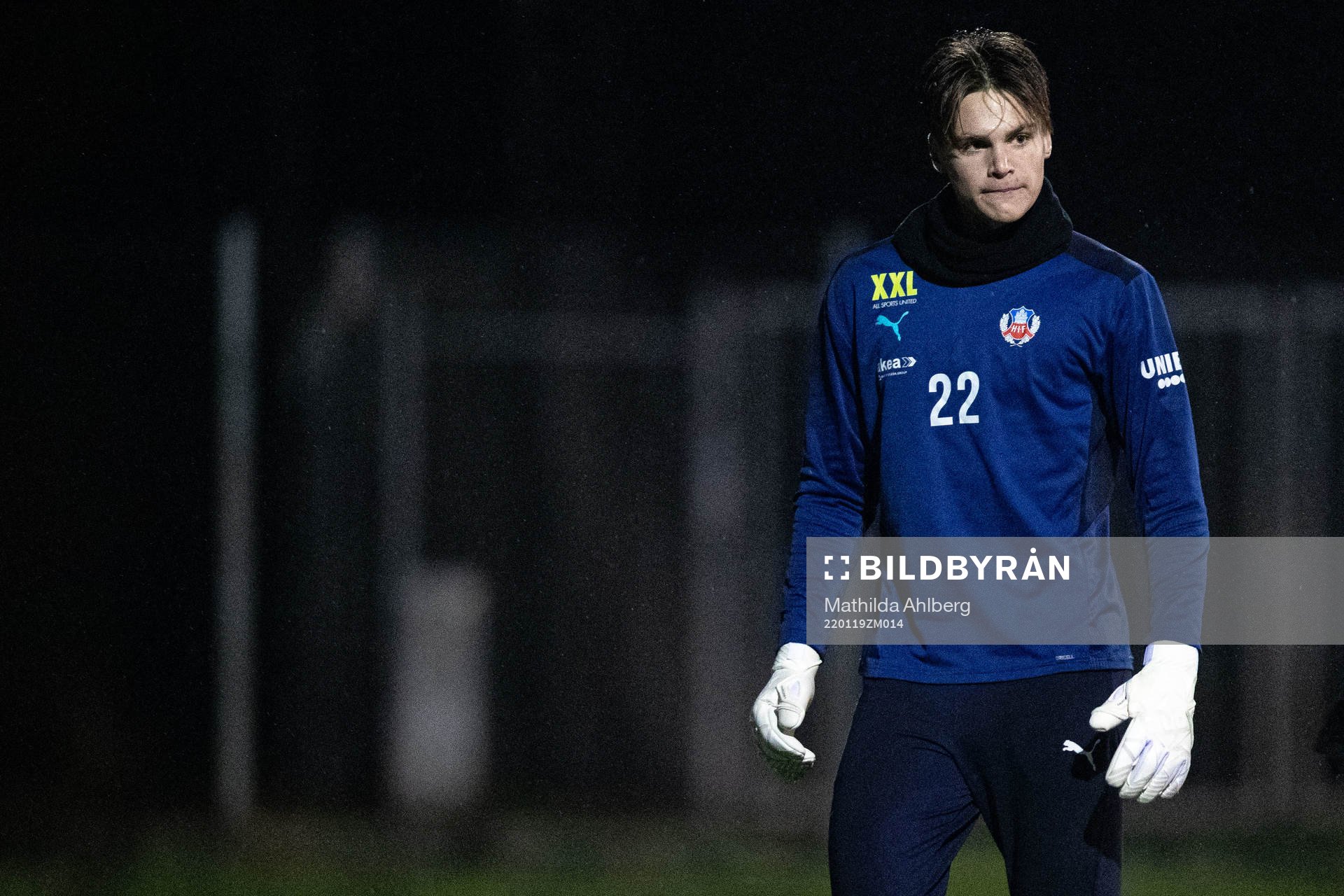 Målvakt Nils Arvidsson
