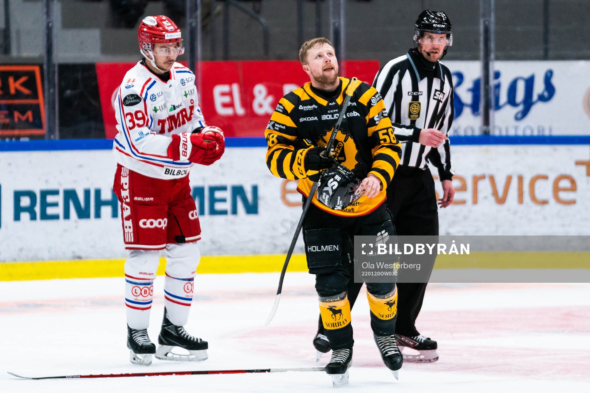 Timrås Ty Rattie, Skellefteås Oskar Nilsson och