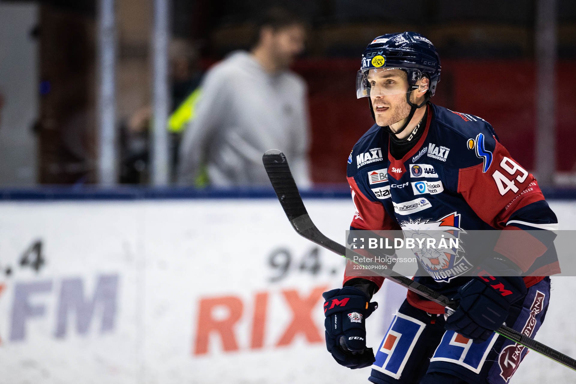 Linköpings Benjamin Maxwell jublar