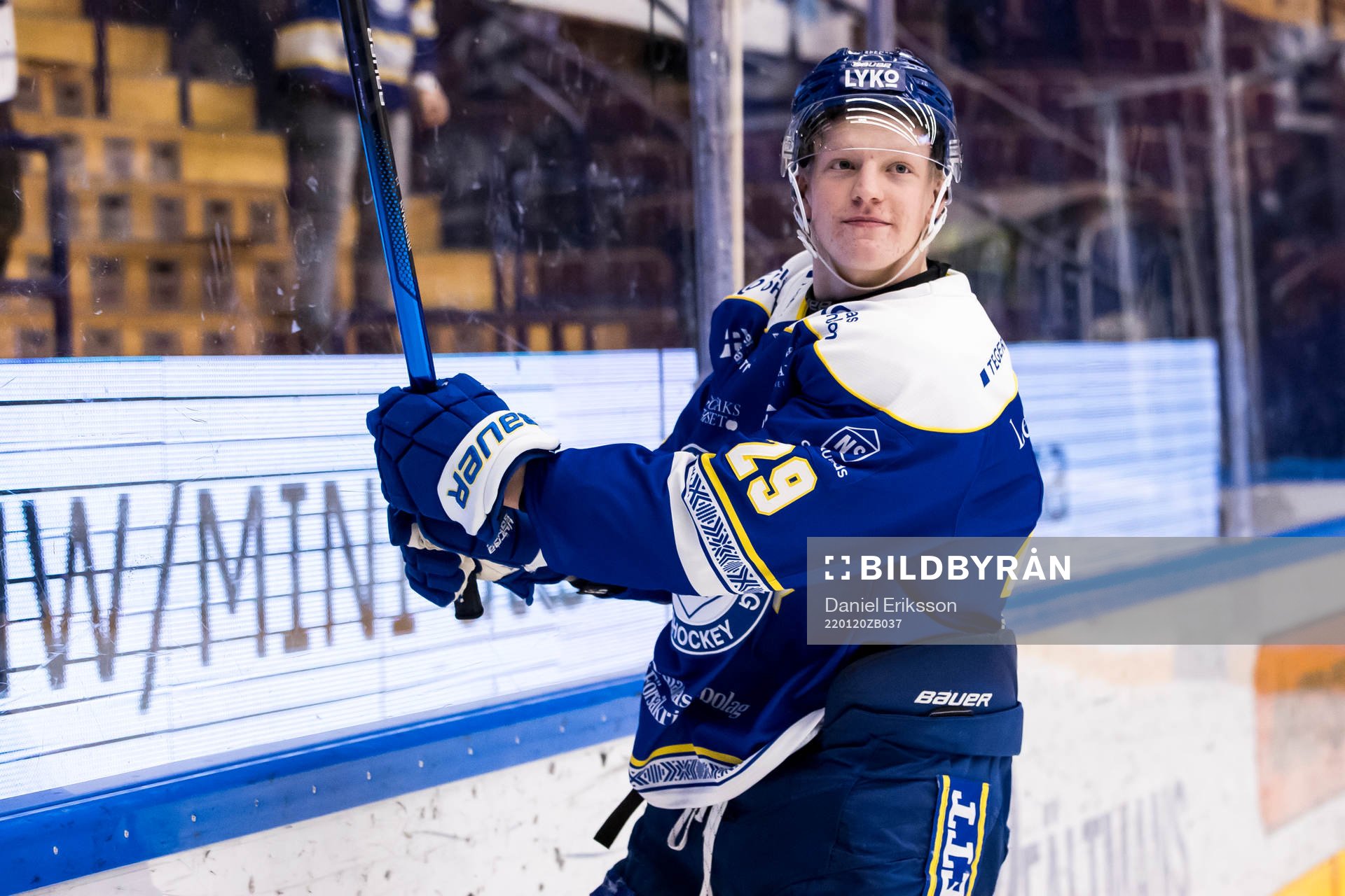 Leksands Emil Heineman jublar