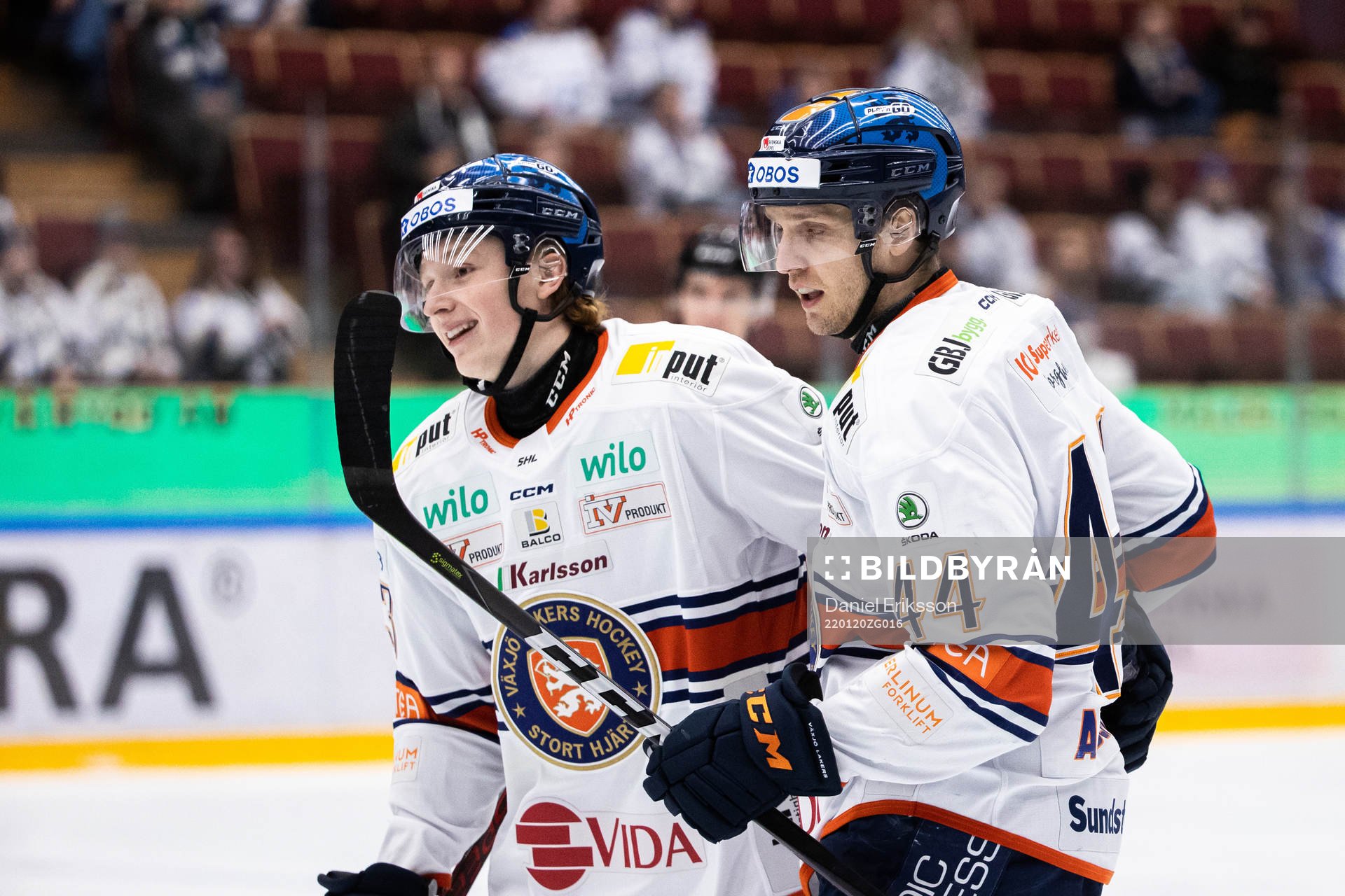 Växjös Peter Andersson jublar