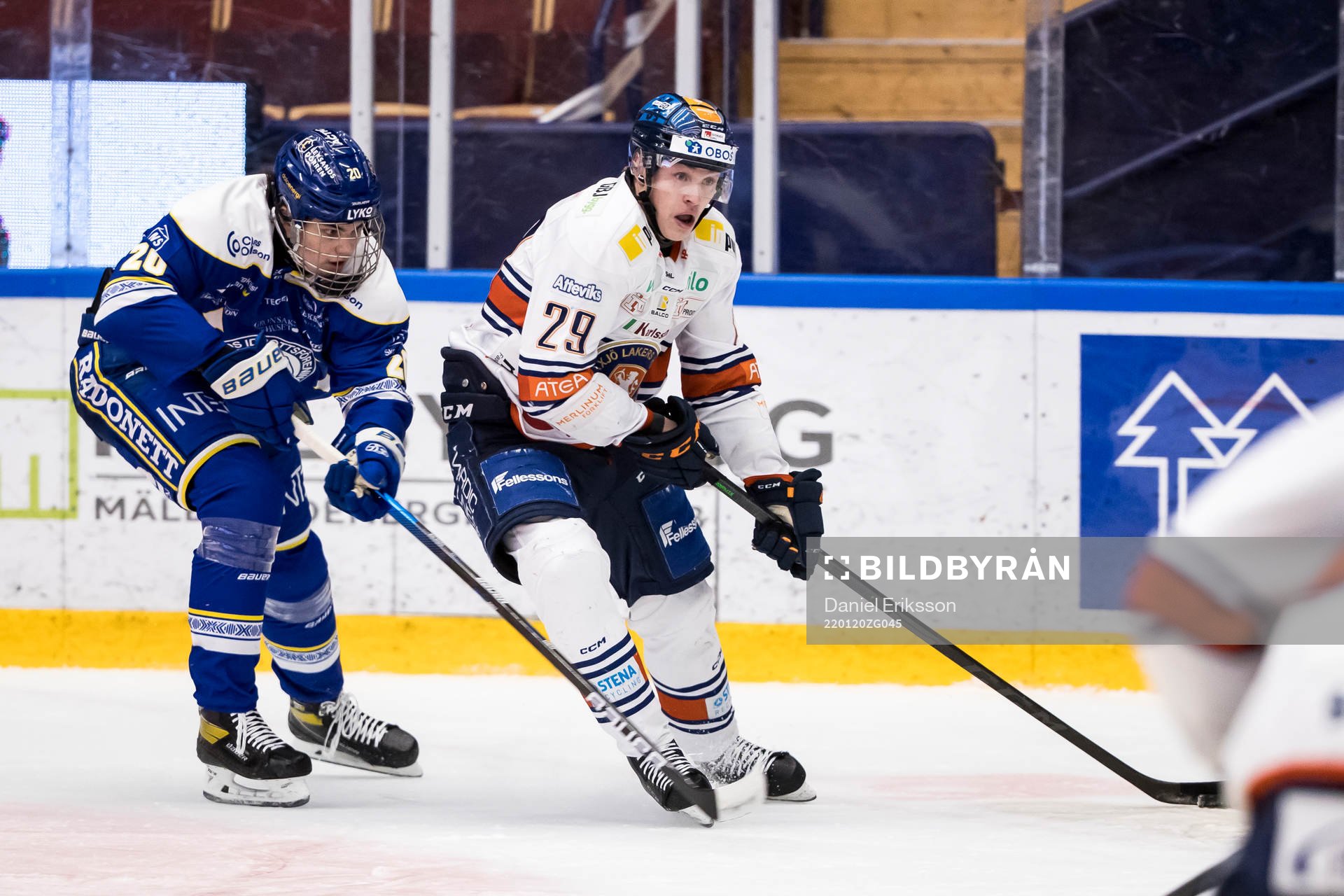 Leksands Lian Bichsel och Växjös Pontus Holmberg