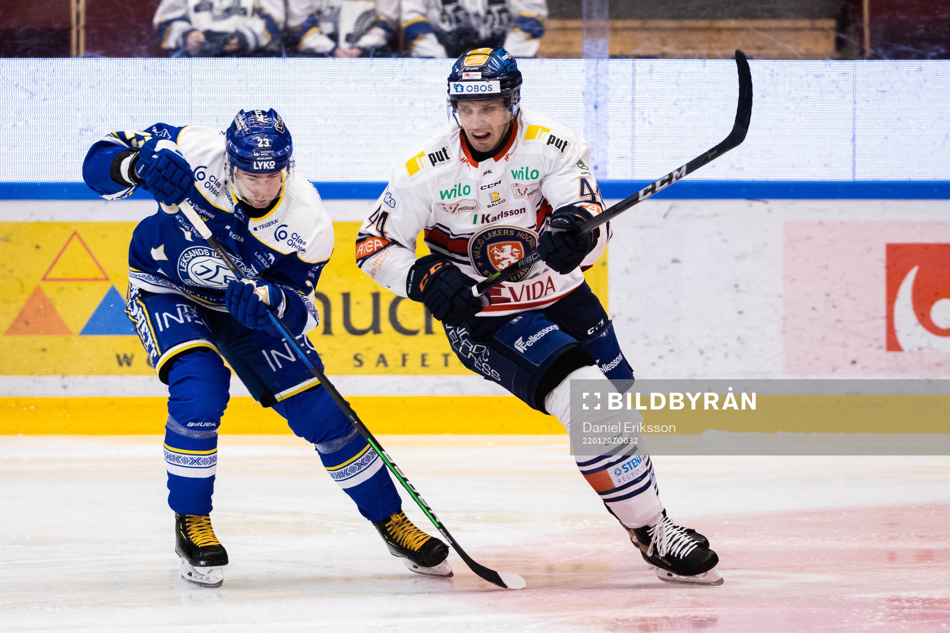 Leksands Mikael Ruohomaa och Växjös Peter Andersson