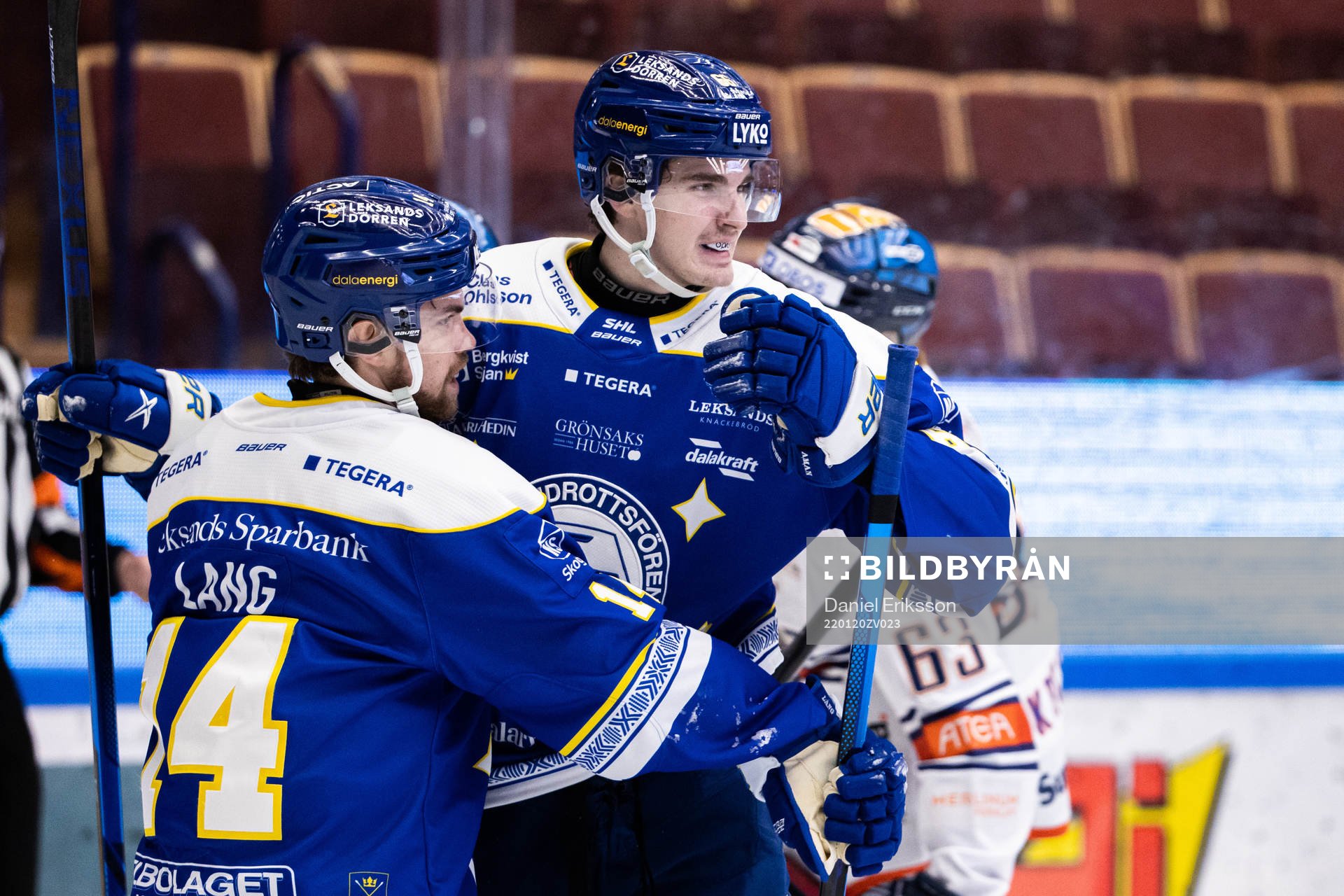 Leksands Nils Åman jublar