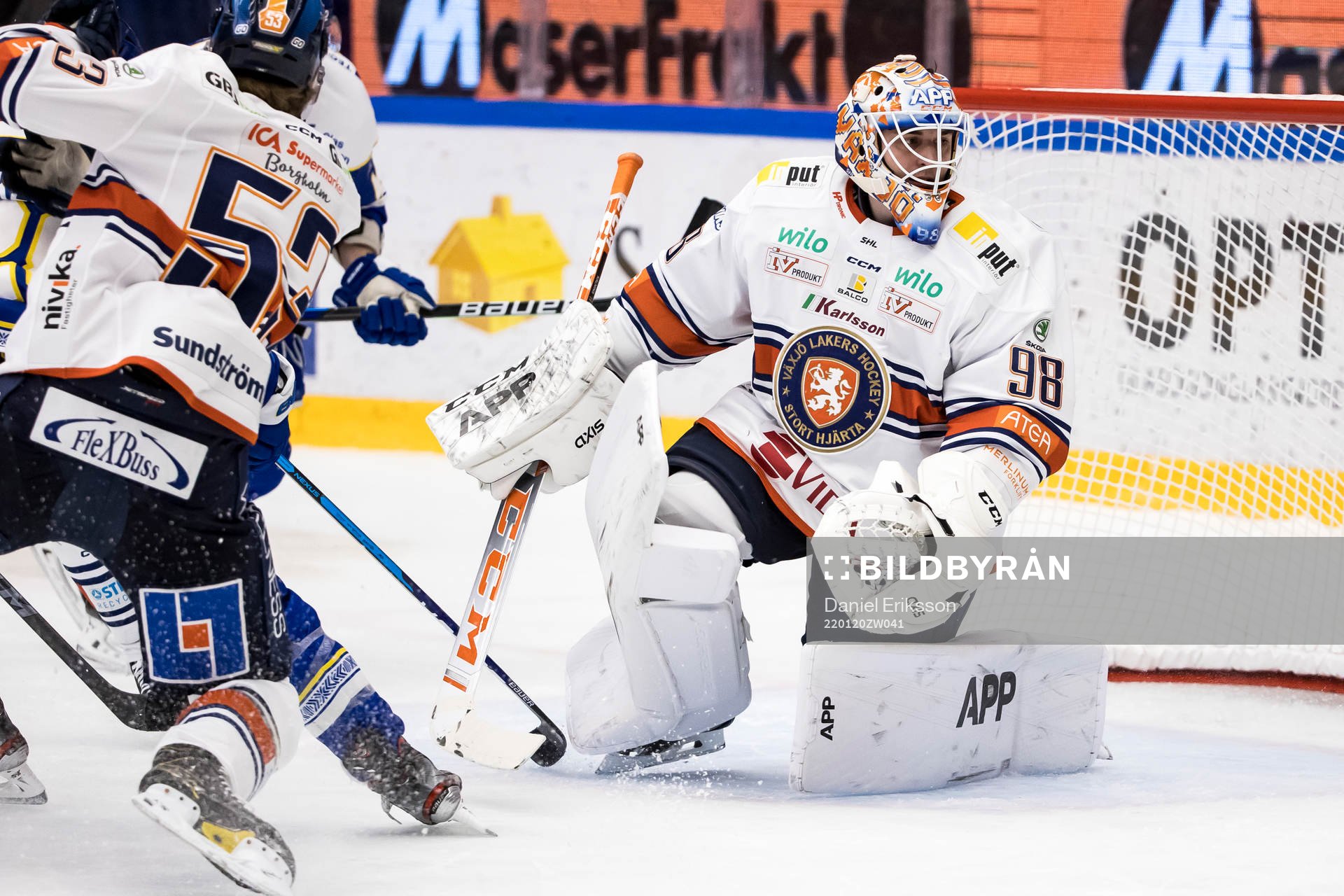 Växjös målvakt Janis Kalnins