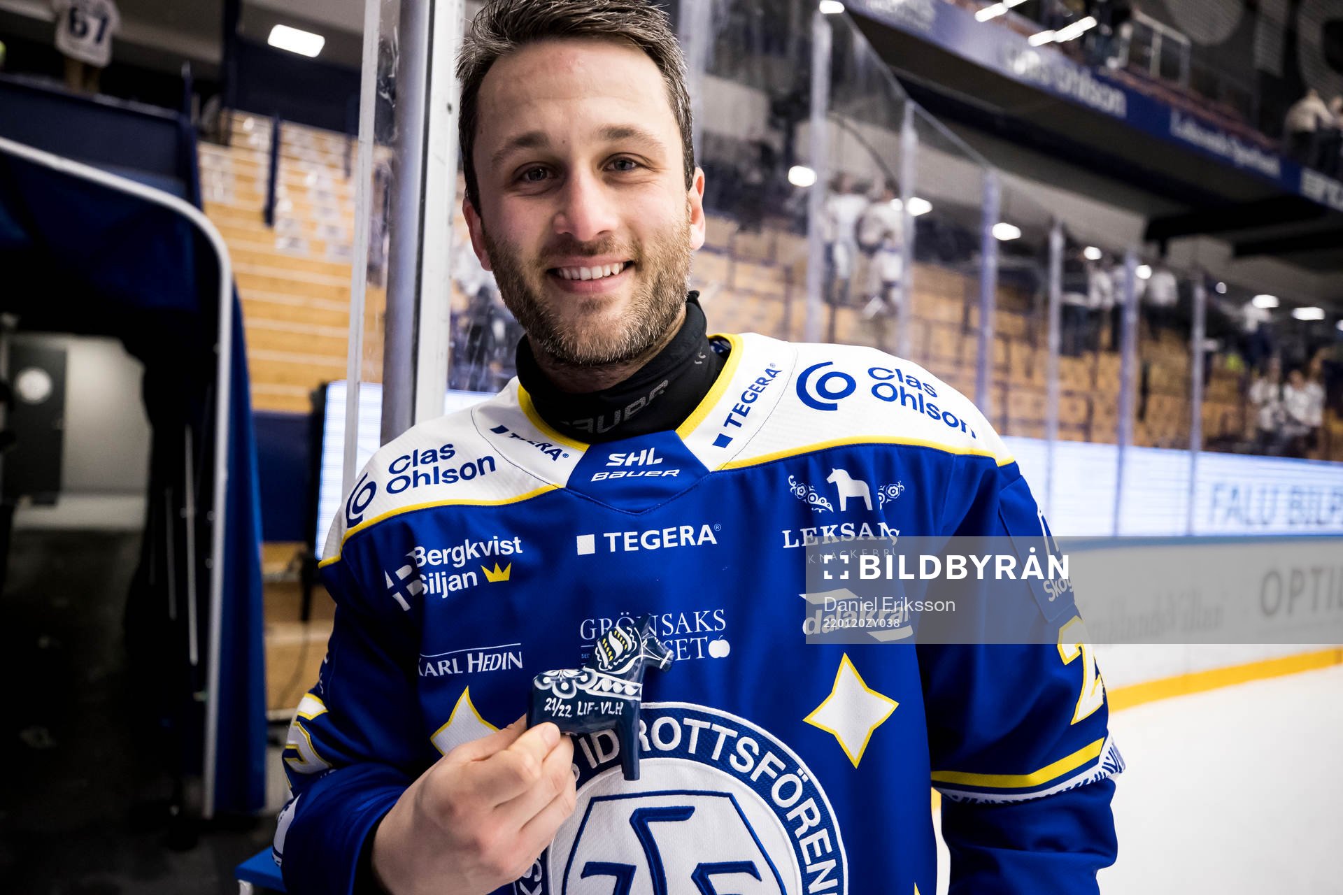 Leksands Carter Camper utsedd till matchens krigare
