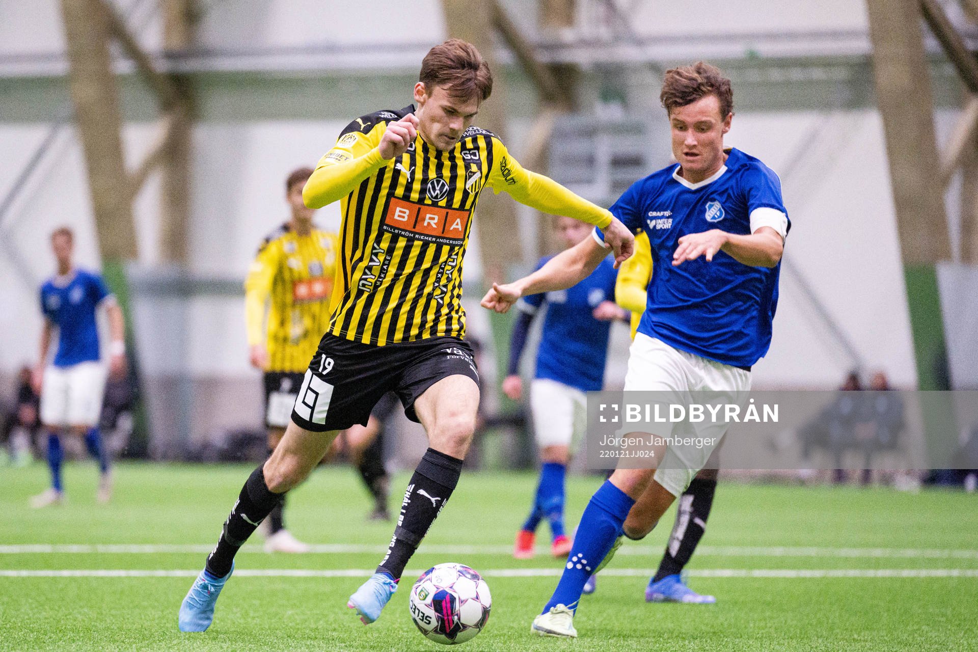 Häckens Oscar Uddenäs  och Norrbys Alexander Salo