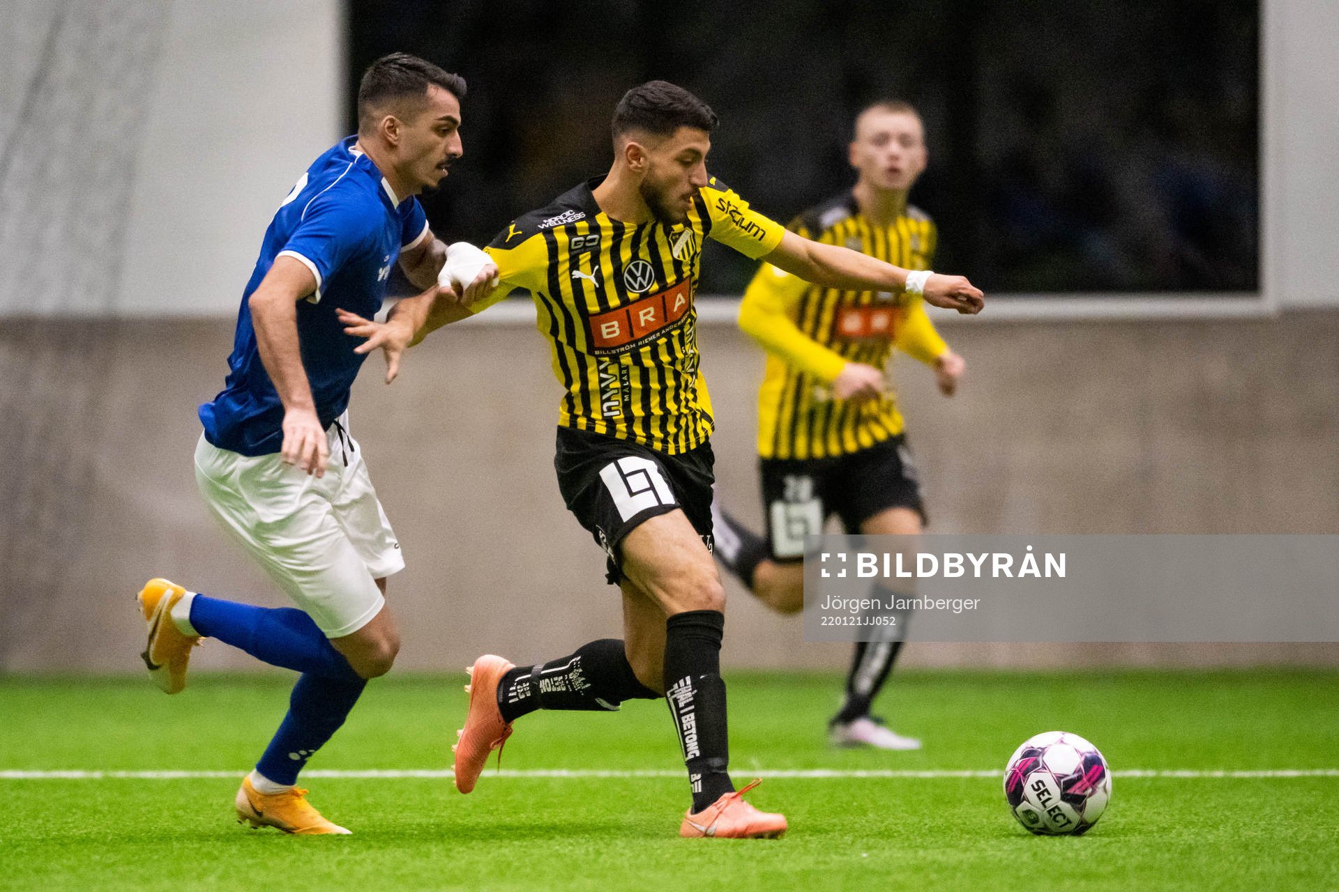 Norrbys Abbas Mohamad och Häckens Leonardo Farah Shahin