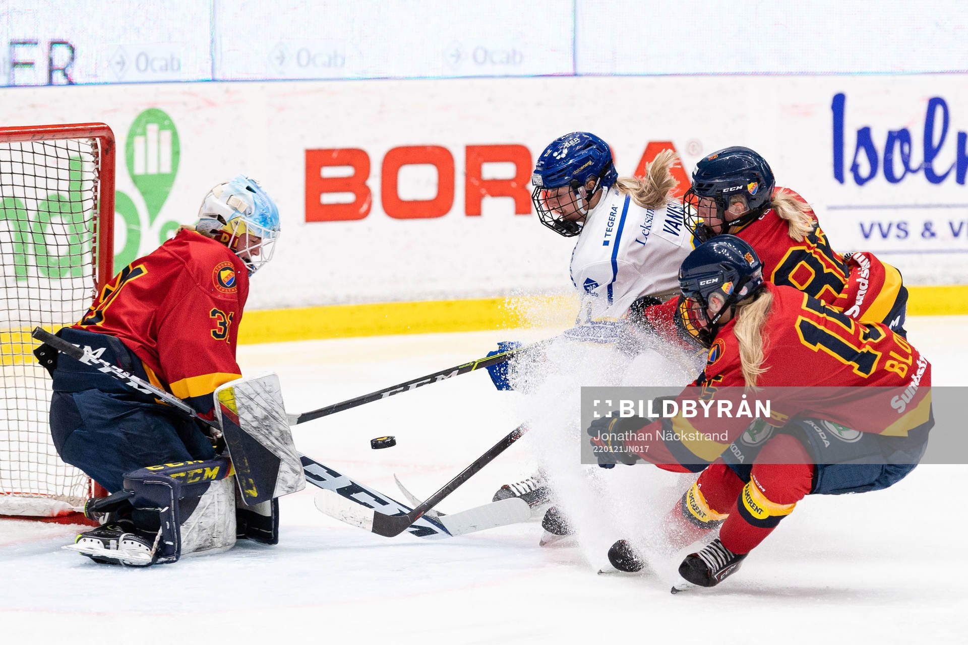 Leksands Tereza Vanisova gör 1-2