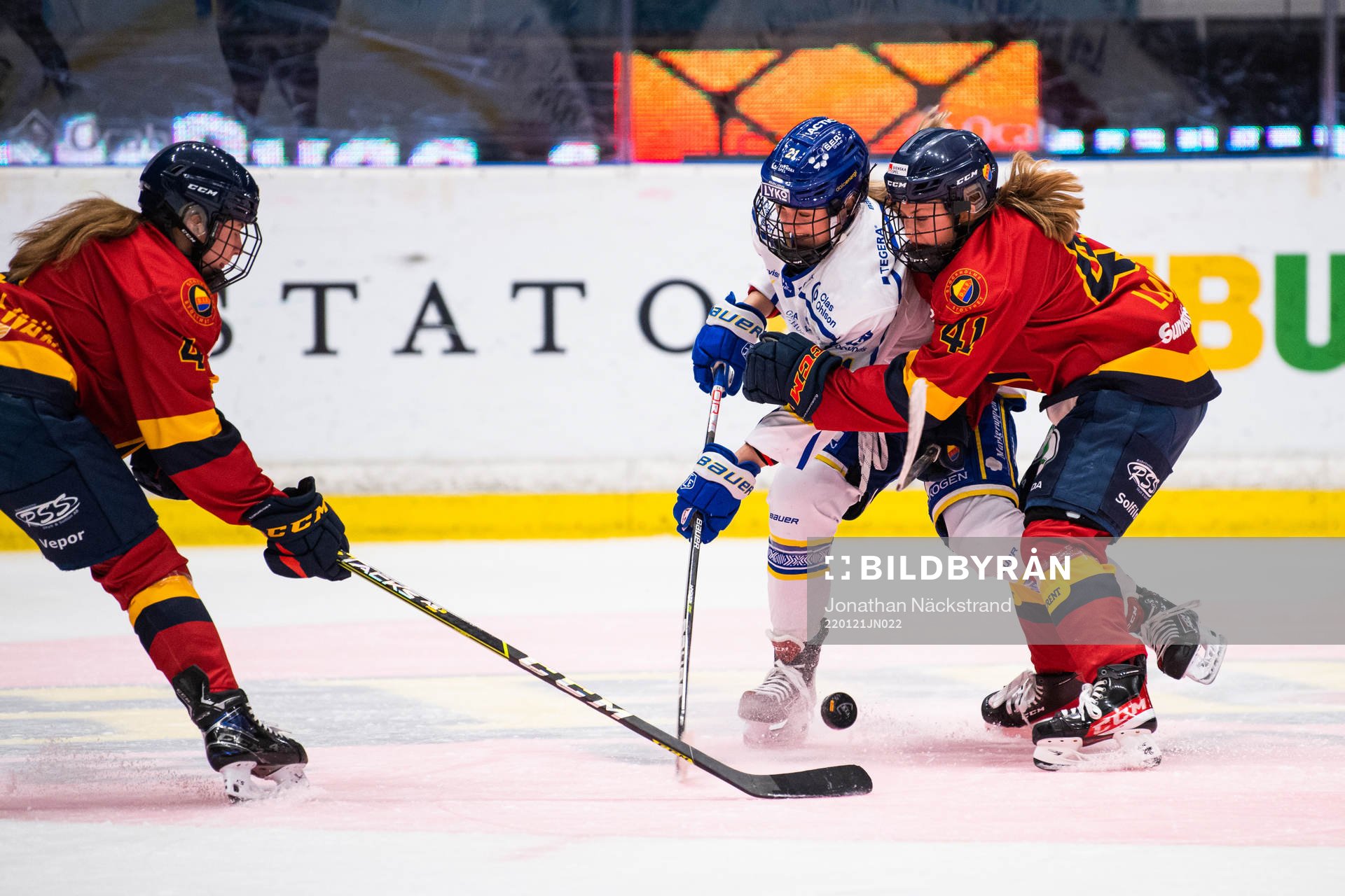 Leksands Tereza Vanisova och Djurgårdens Sofie Lundin