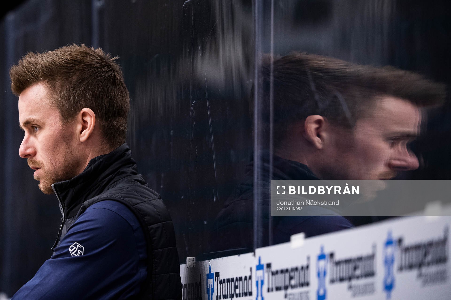 Leksands tränare Mathias Olsson