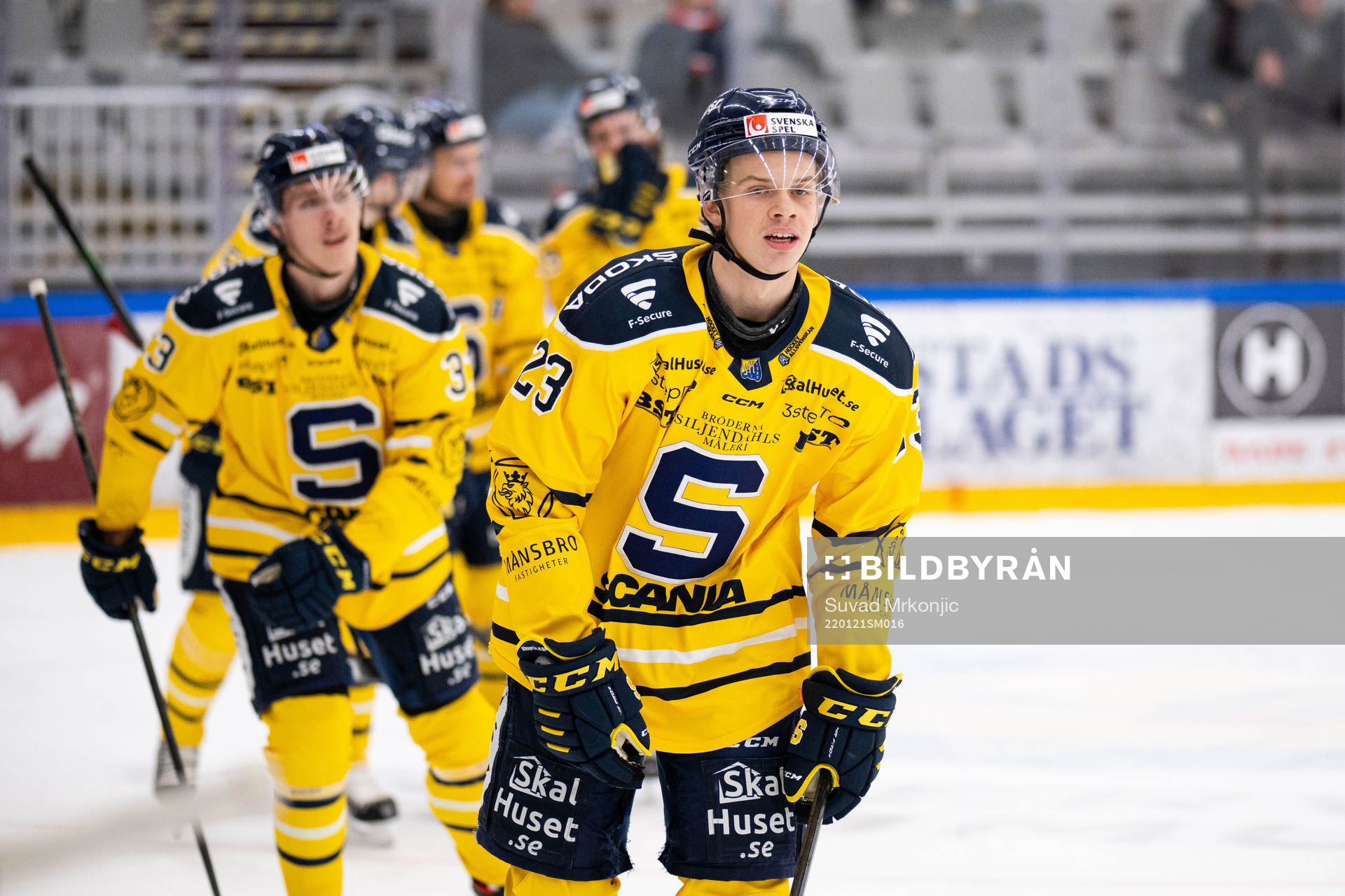 Södertäljes Albert Sjöberg jublar
