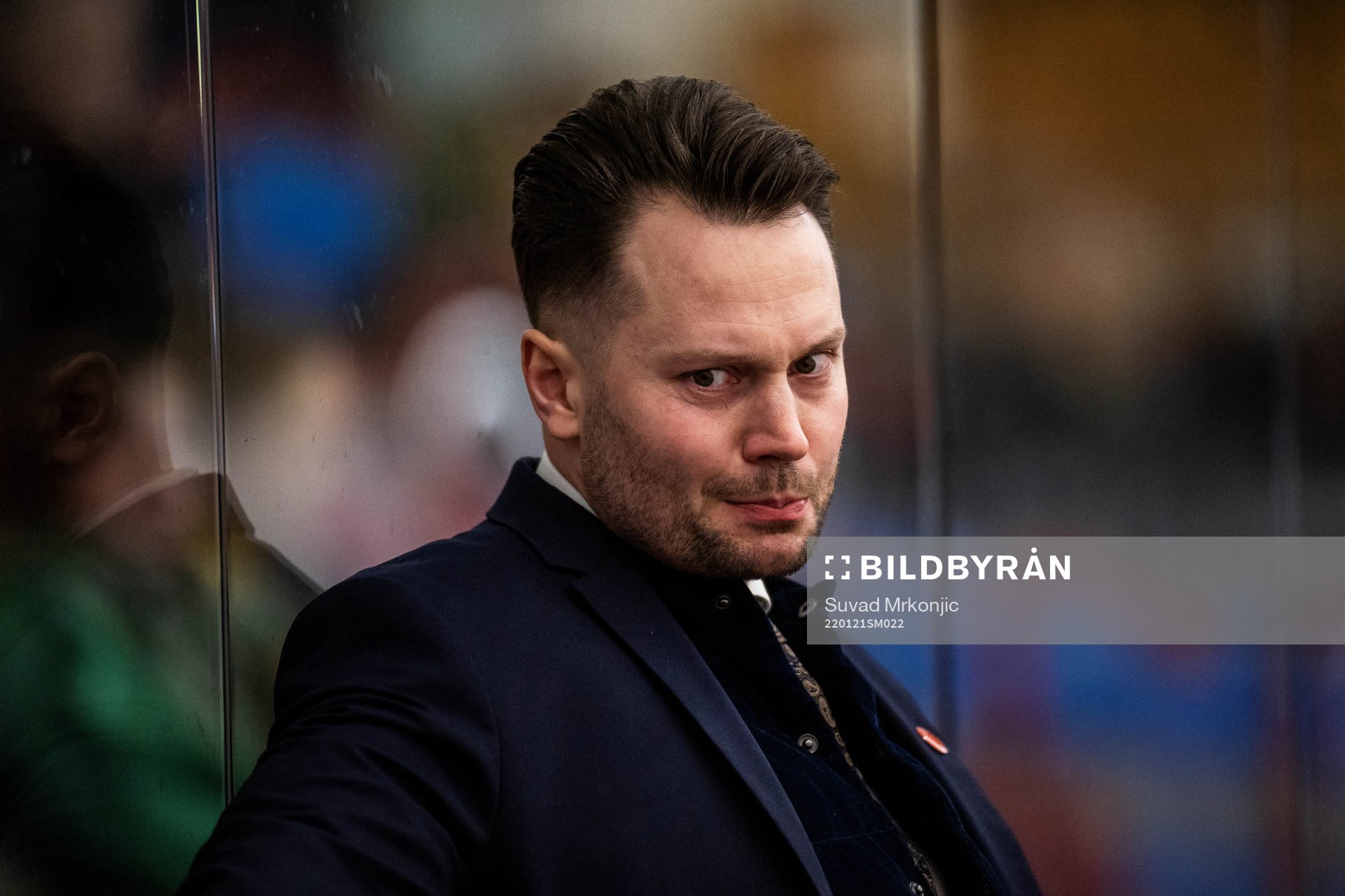 Västerviks tränare Martin Gudmundsson