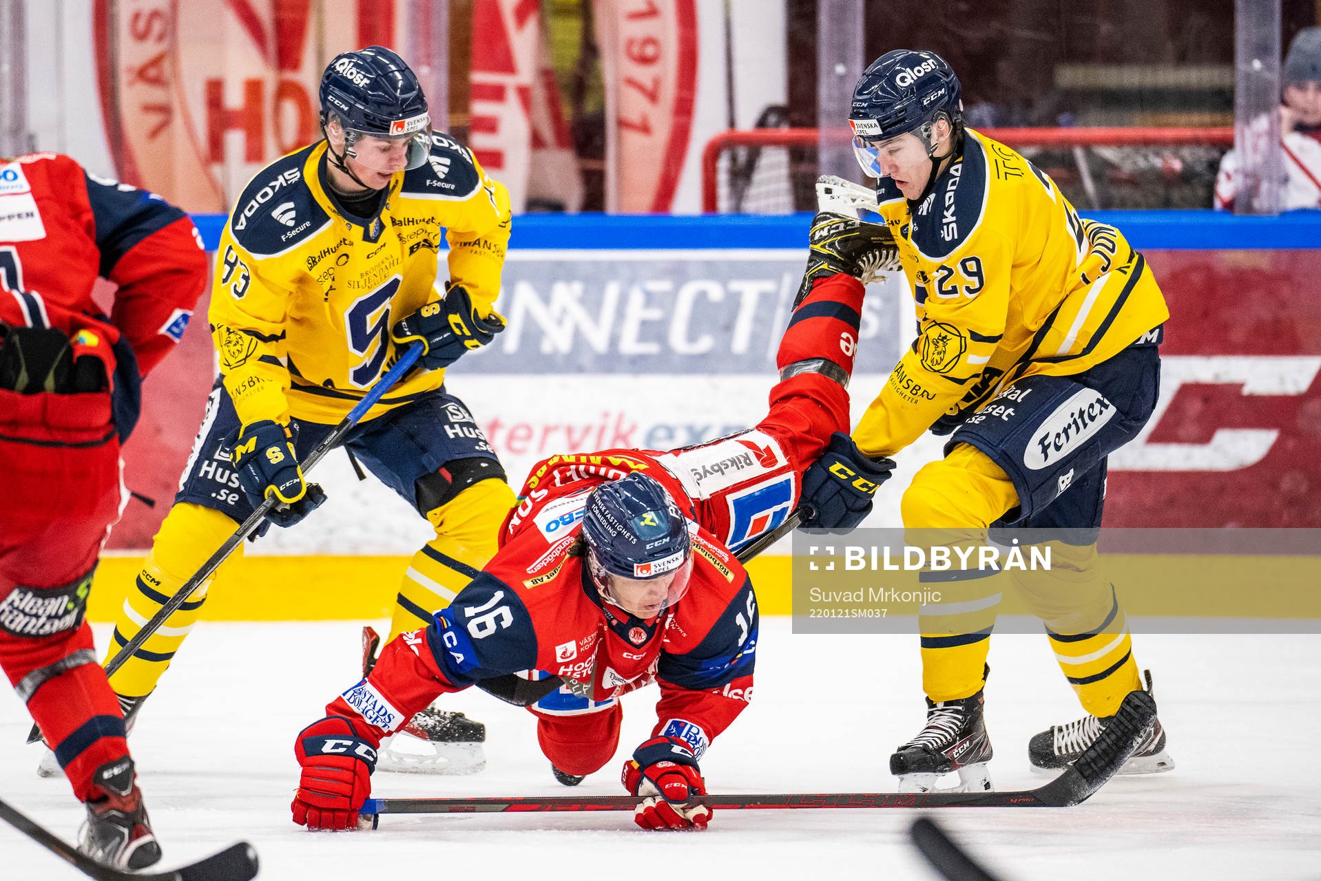 Södertäljes Ludvig Jansson och Daniel Ljungman samt
