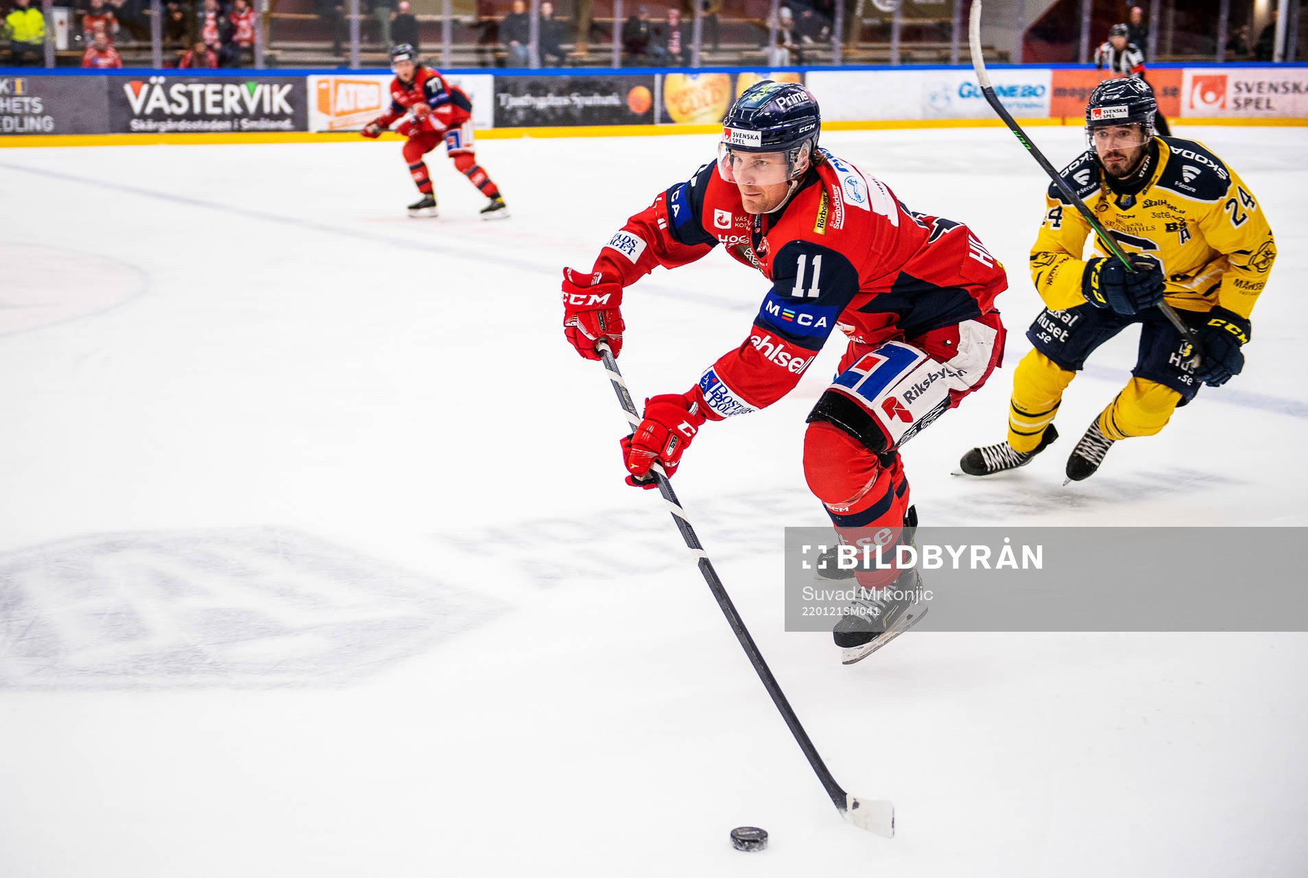 Västerviks Alexander Hilmerson och Södertäljes Jacob