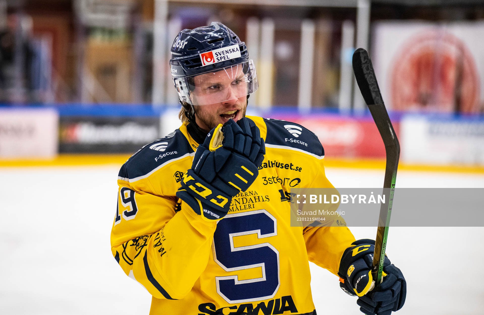 Södertäljes William Haag jublar